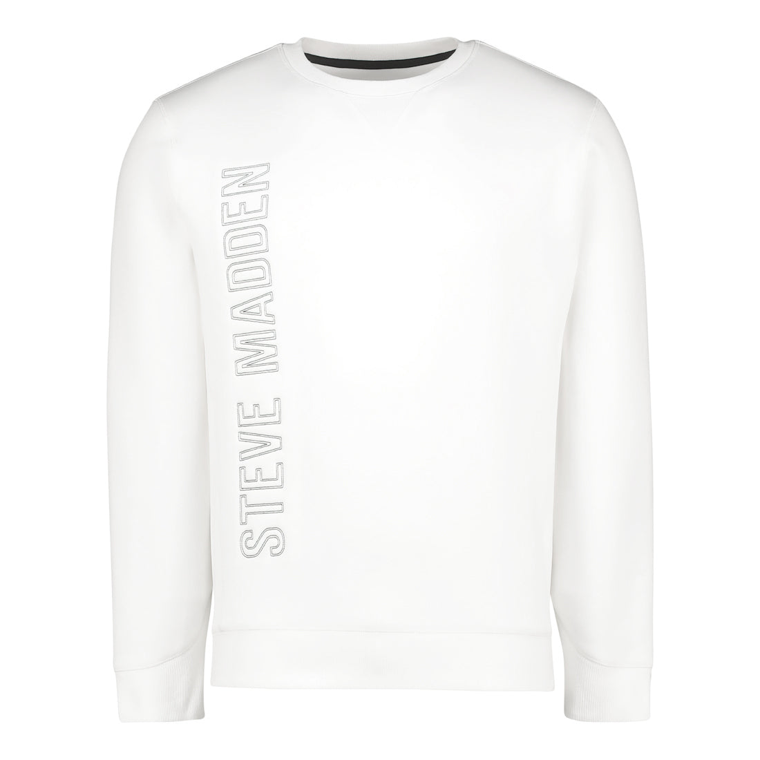 CHAD OFF WHITE  EMBROIDARY LOGO SWEATER