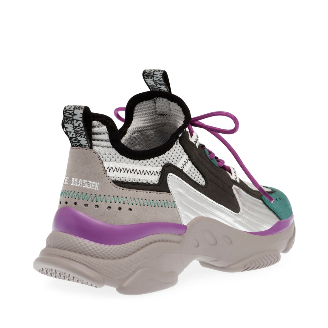 MATCH BOX SILVER/PURPLE