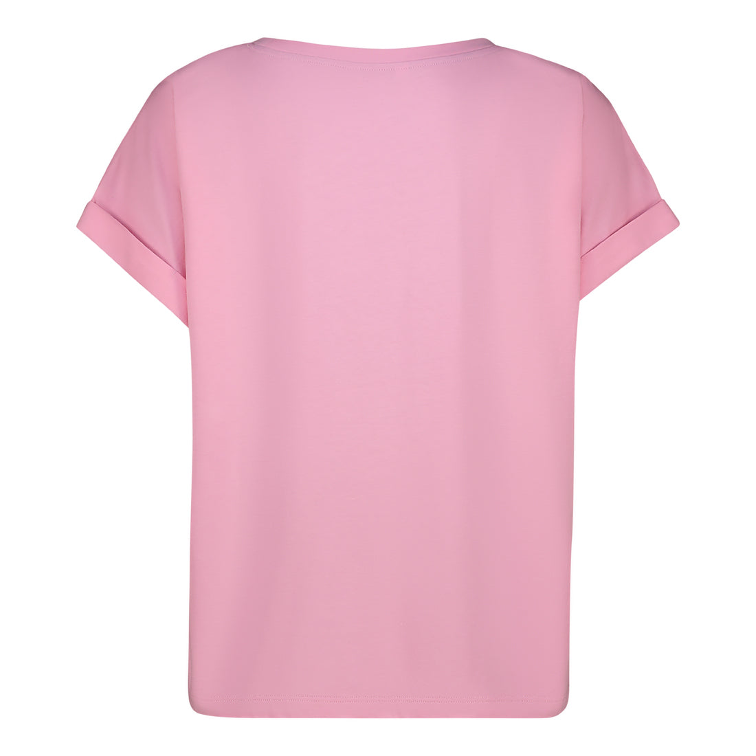 SOPHIA BOXY CRYSTAL LOGO TEE SORBET PINK