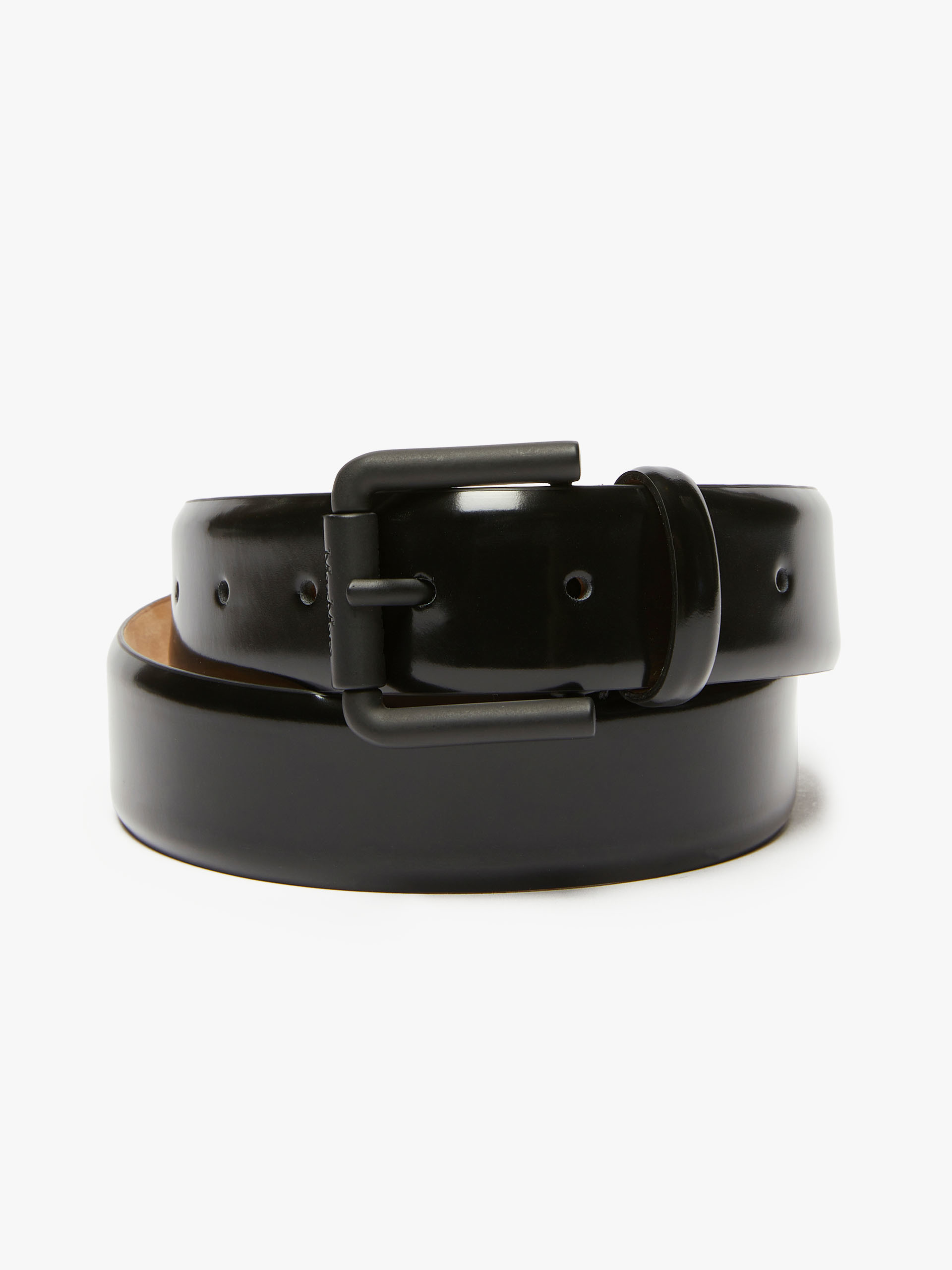 MAX MARA - Leather belt - BLACK - MAX MARA SALE