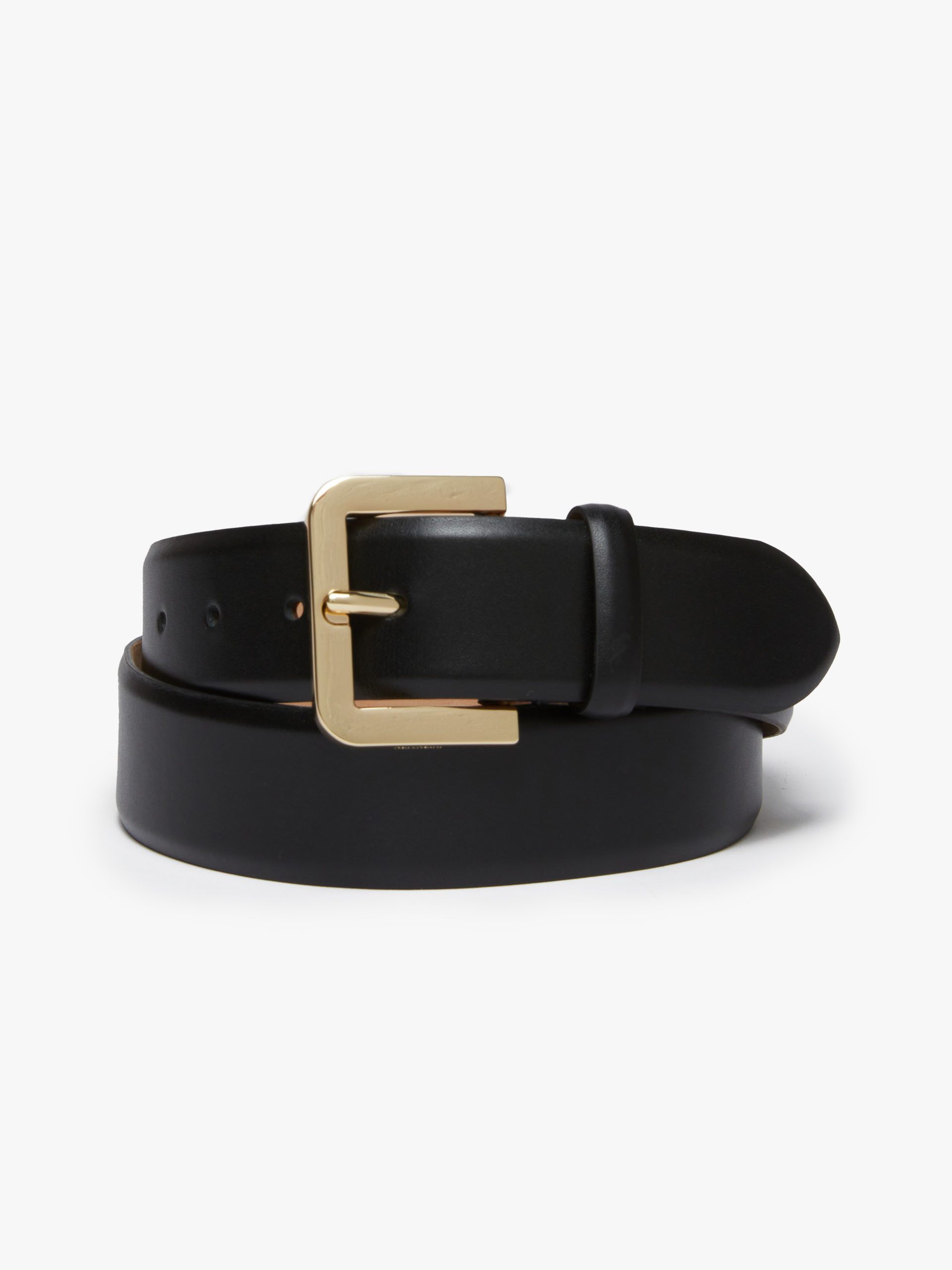MAX MARA - Leather belt - BLACK - MAX MARA SALE