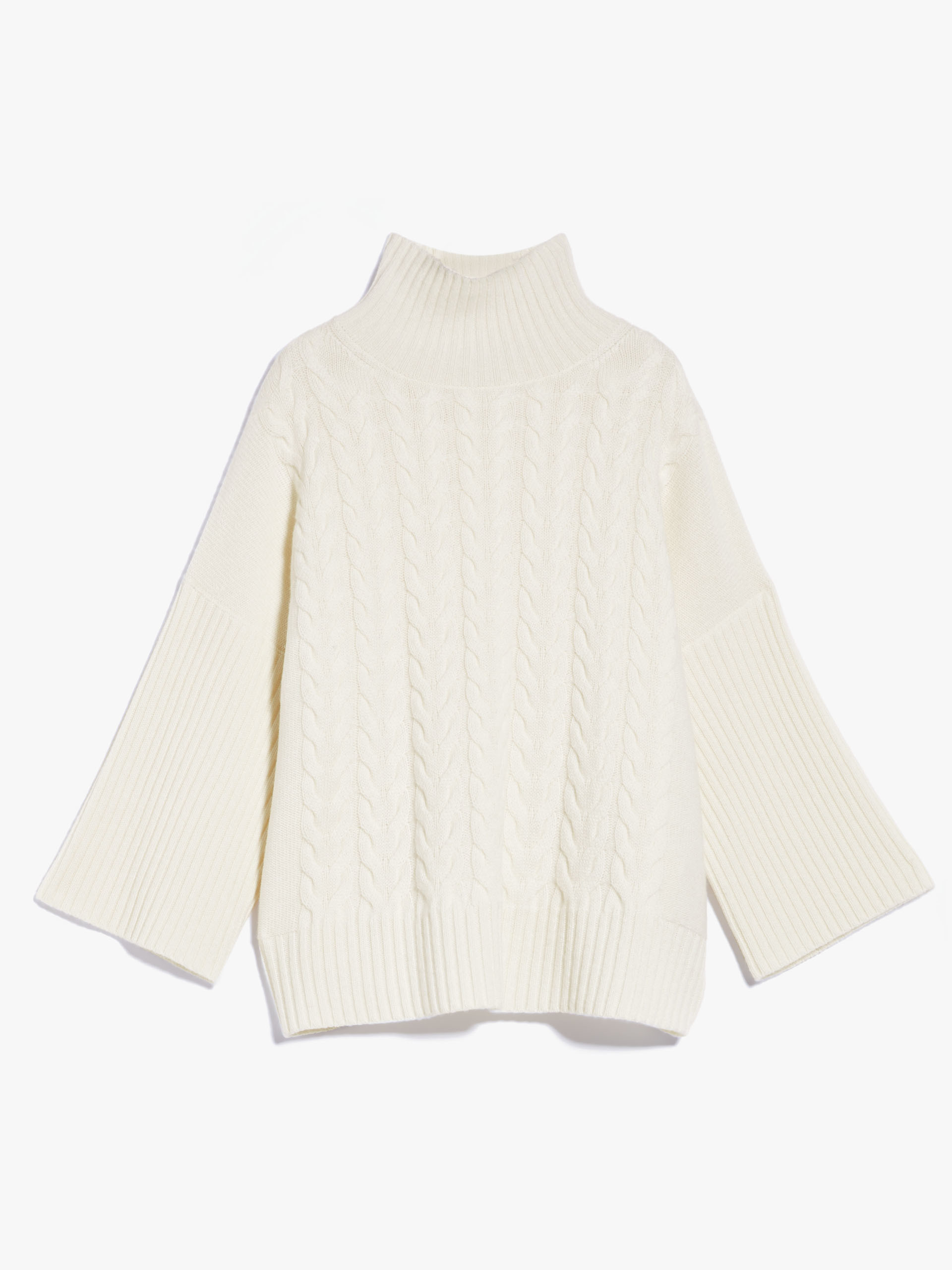 MAX MARA - Loose cashmere jumper - WHITE - MAX MARA SALE