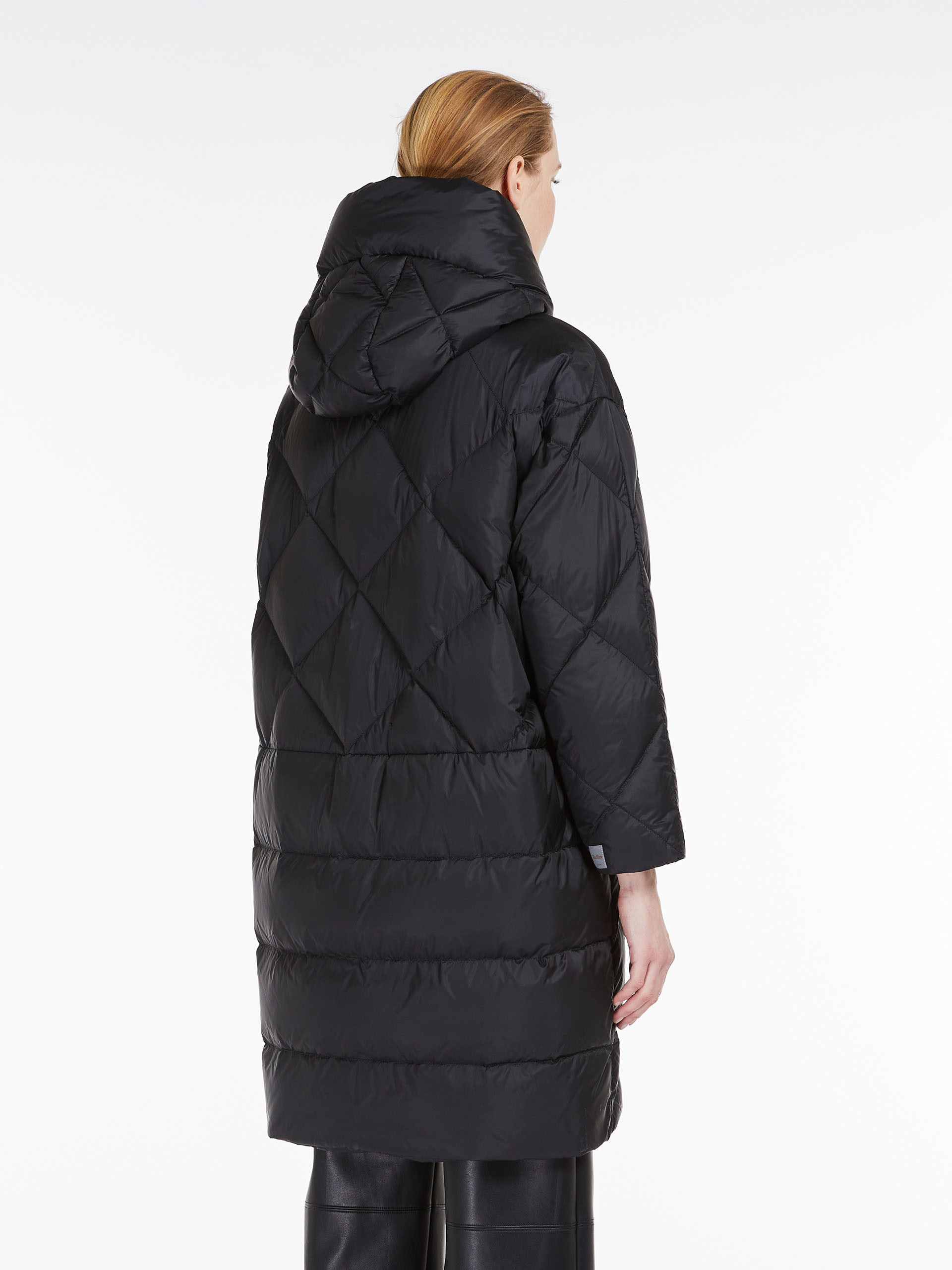 MAX MARA - Parka in quilted water-resistant canvas - BLACK - MAX MARA SALE