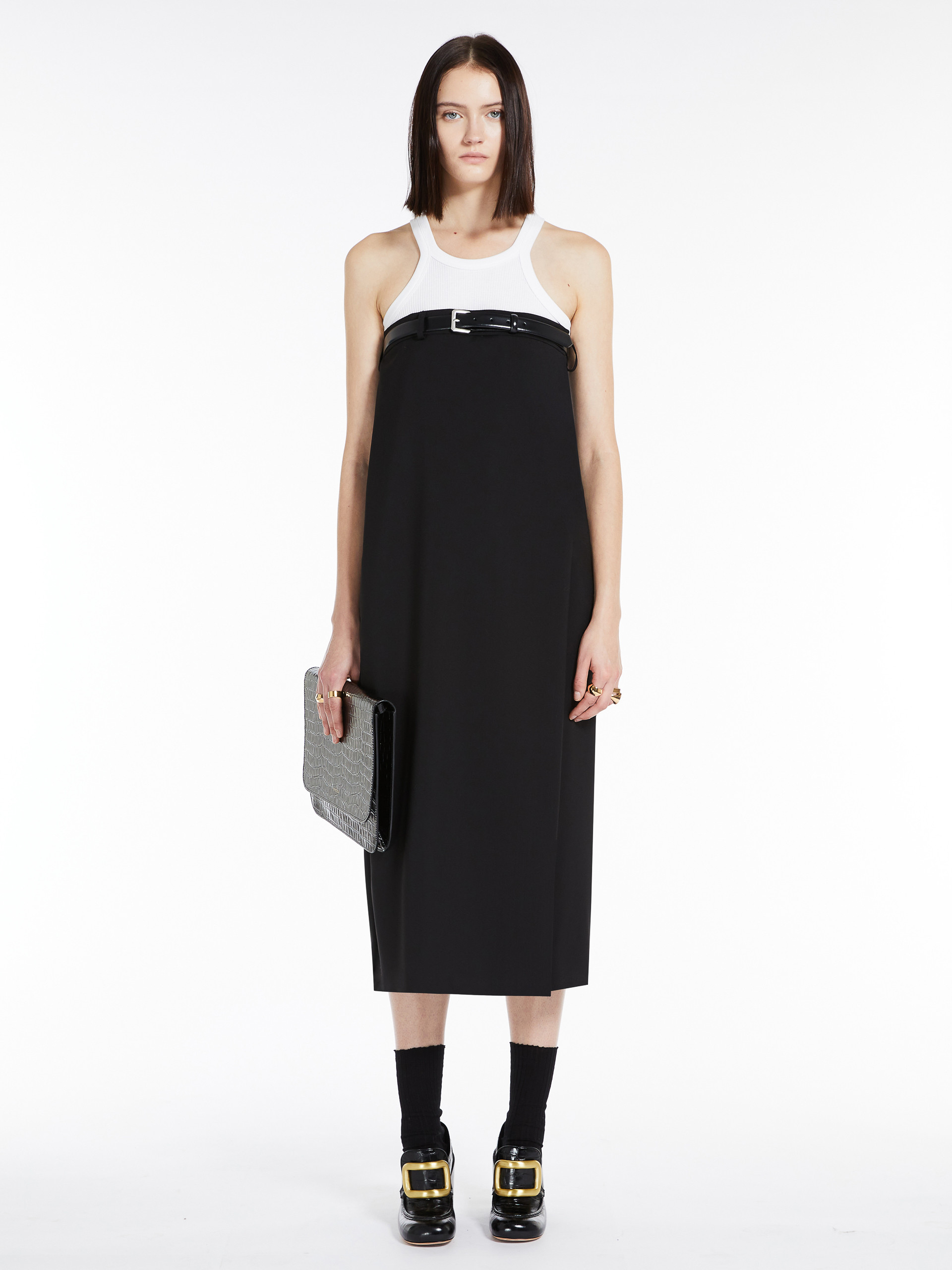 MAX MARA - Bustier-style jumpsuit - BLACK - MAX MARA SALE