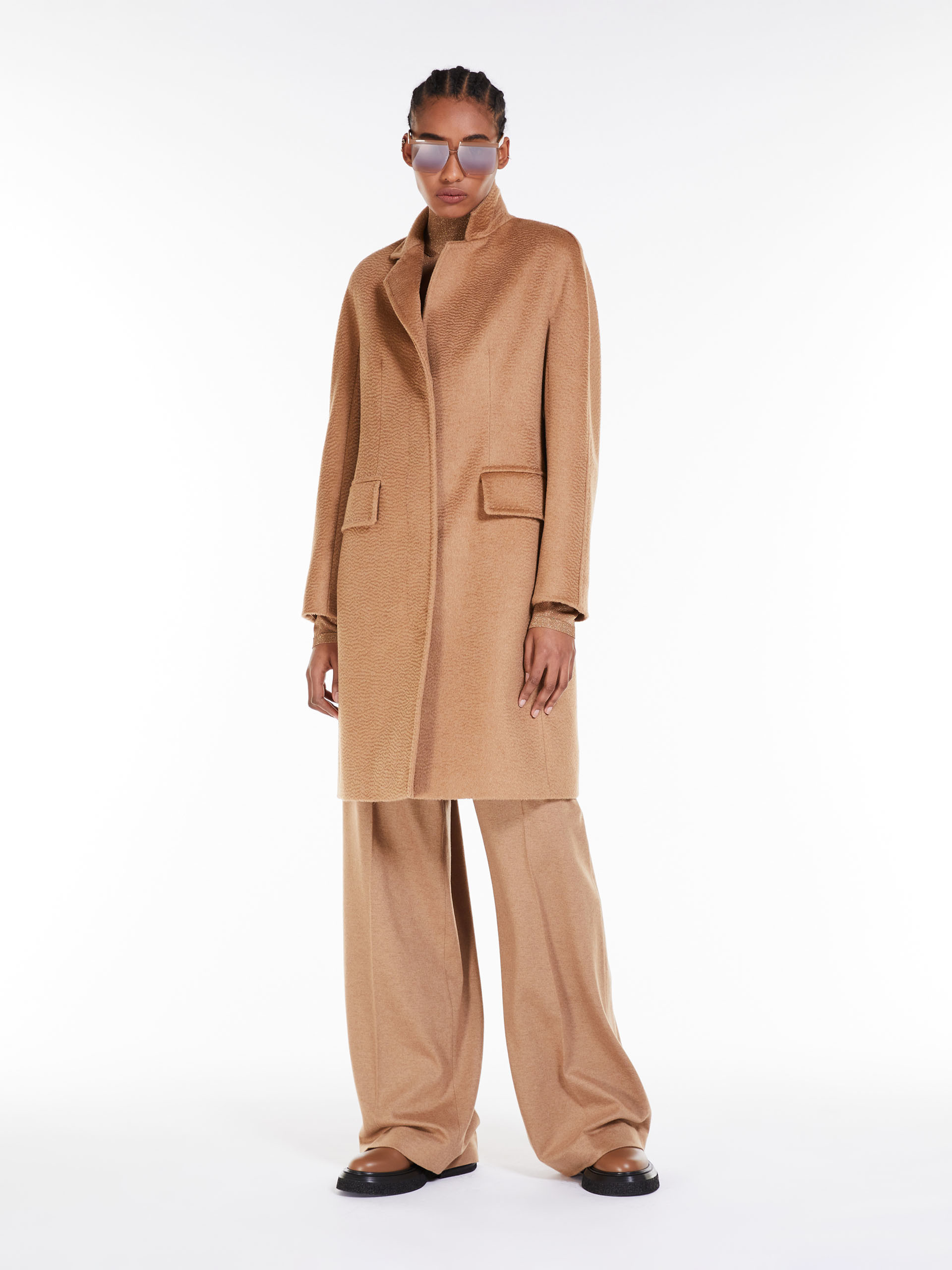 MAX MARA - Camel colour robe coat - CAMEL - MAX MARA SALE