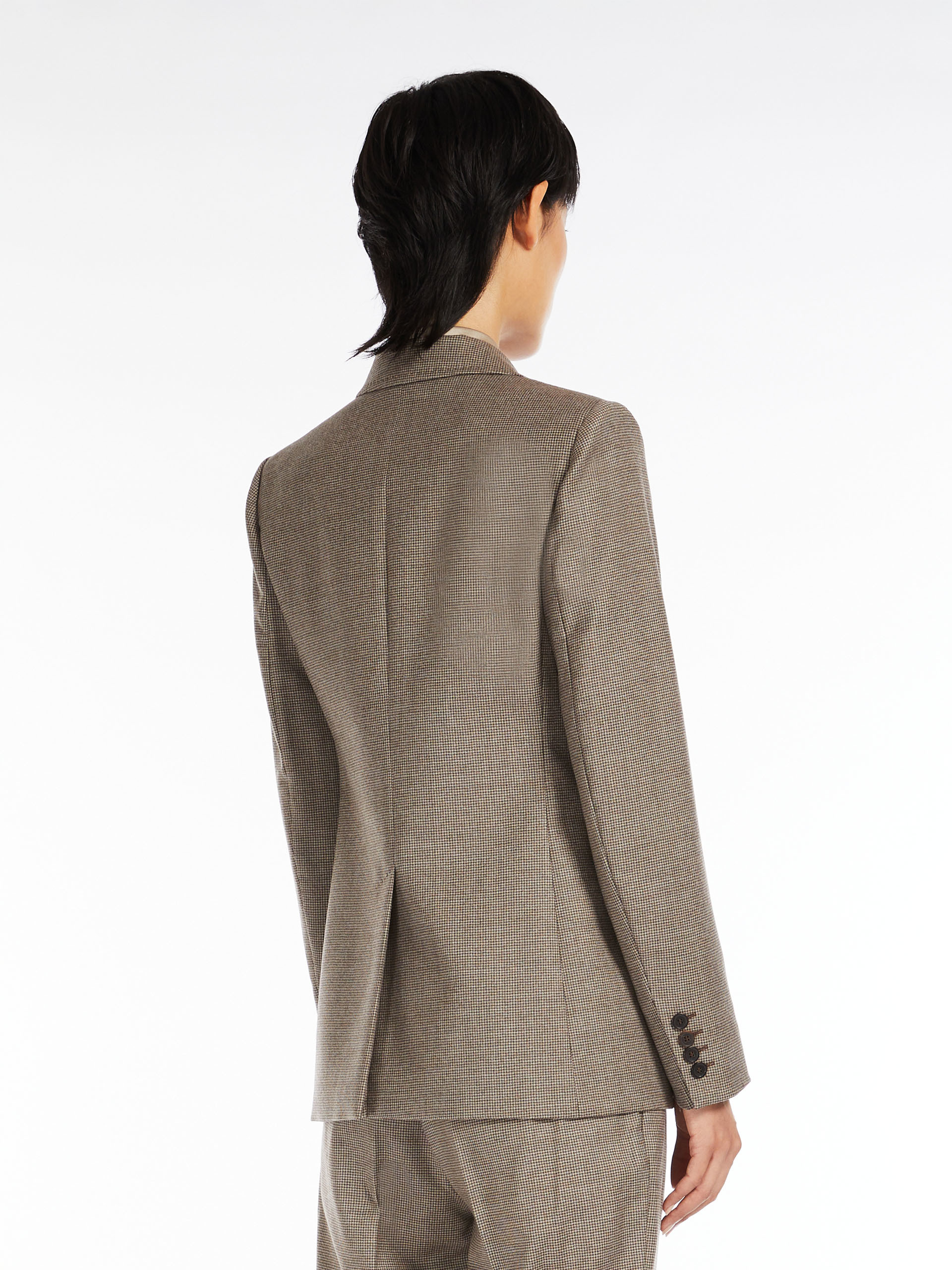 MAX MARA - Wool flannel blazer - BEIGE - MAX MARA SALE