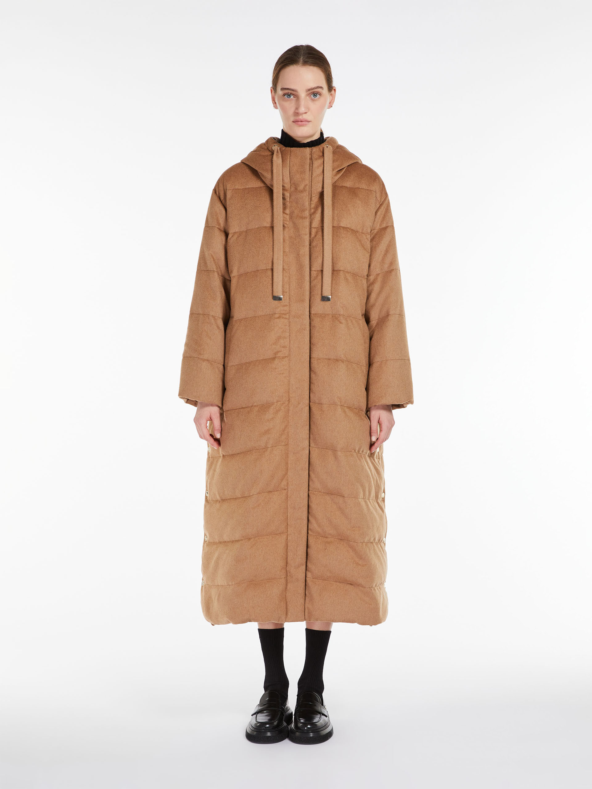 MAX MARA - Reversible camel parka - CAMEL - MAX MARA SALE