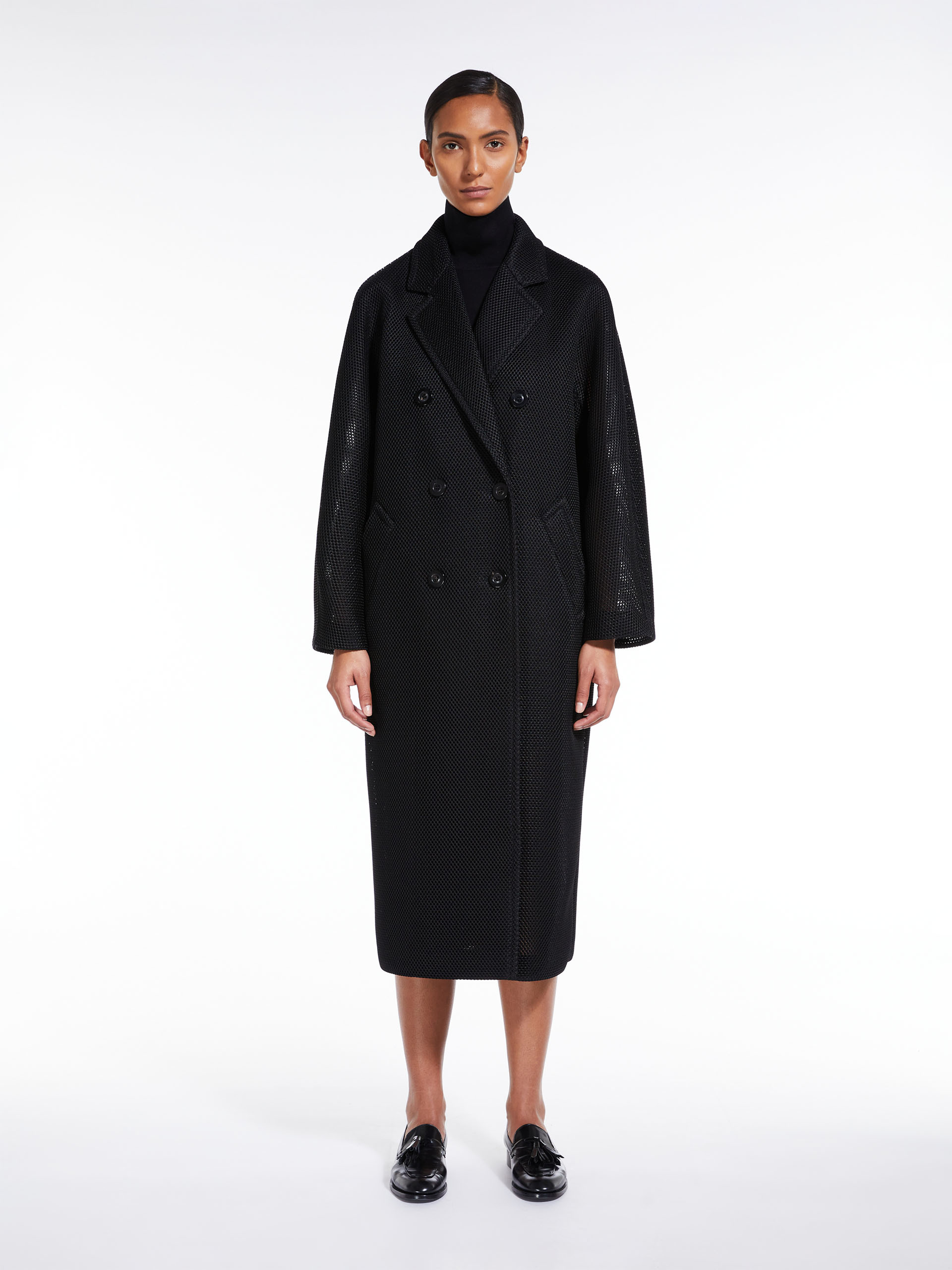 MAX MARA - 101801 Icon Coat Light Edition - BLACK - MAX MARA SALE