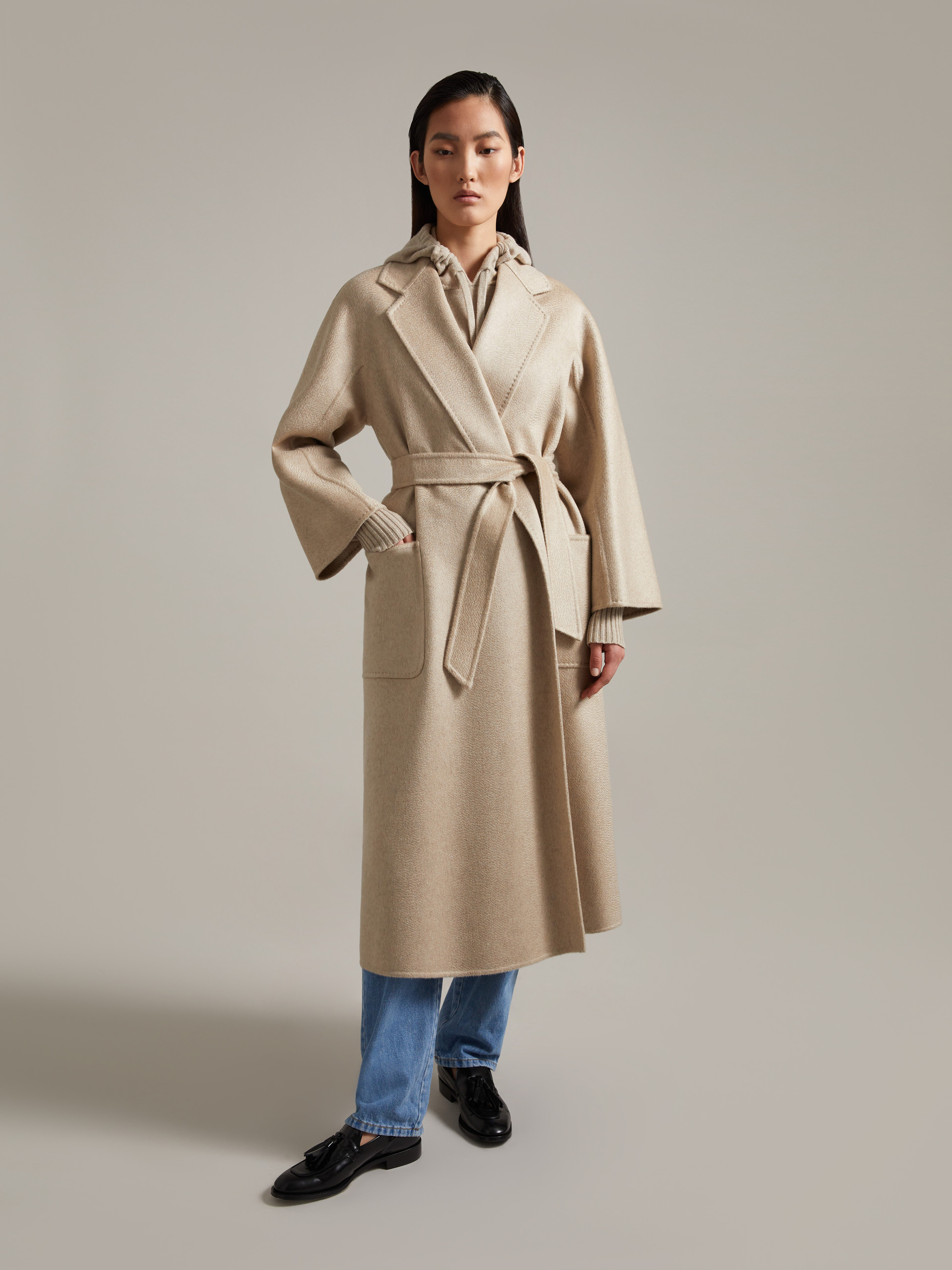 MAX MARA - Ludmilla Icon Coat - SAND - MAX MARA SALE