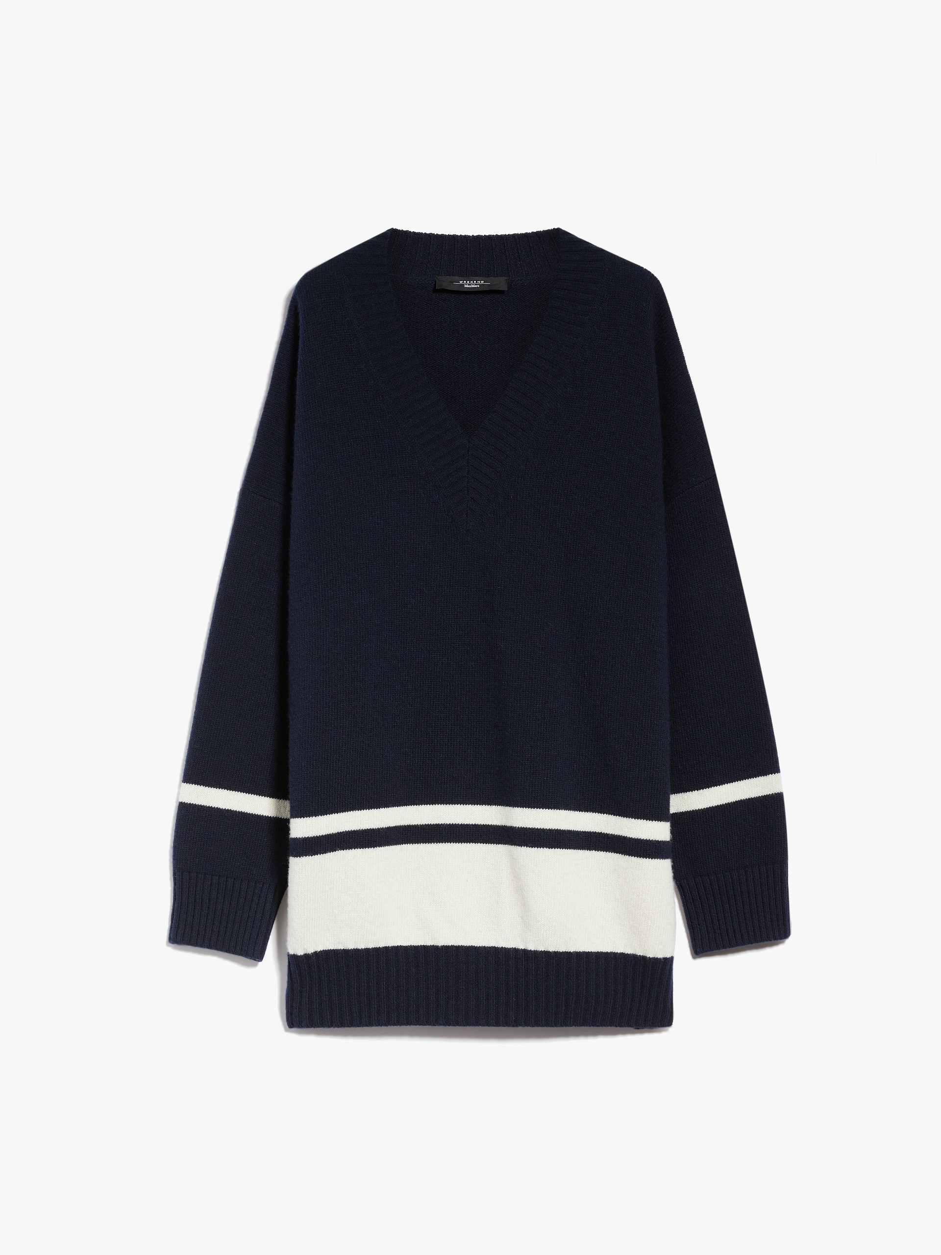 MAX MARA - Wool yarn sweater - NAVY - MAX MARA SALE