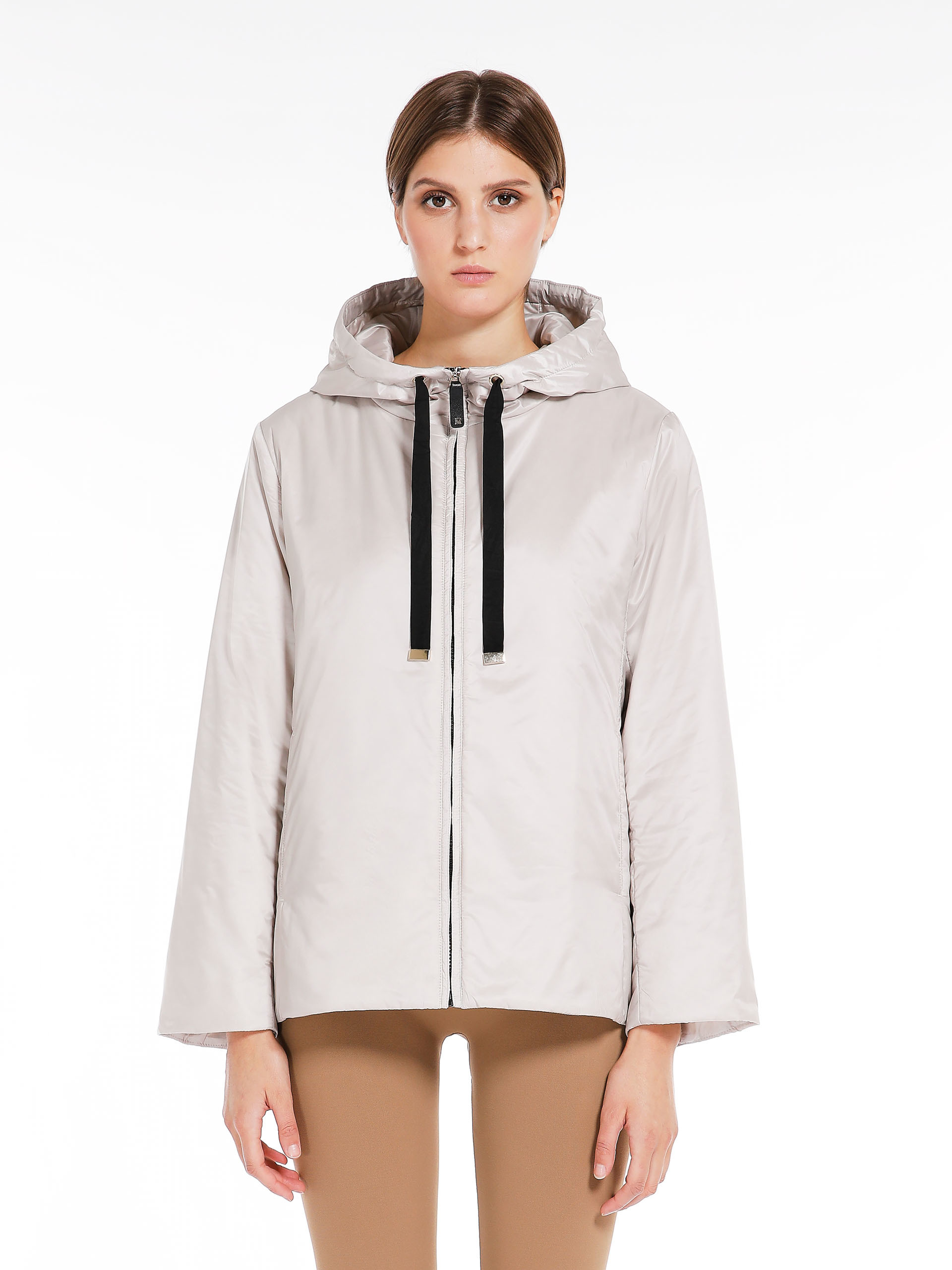 MAX MARA - Travel Jacket in water-resistant technical canvas - ICE - MAX MARA SALE