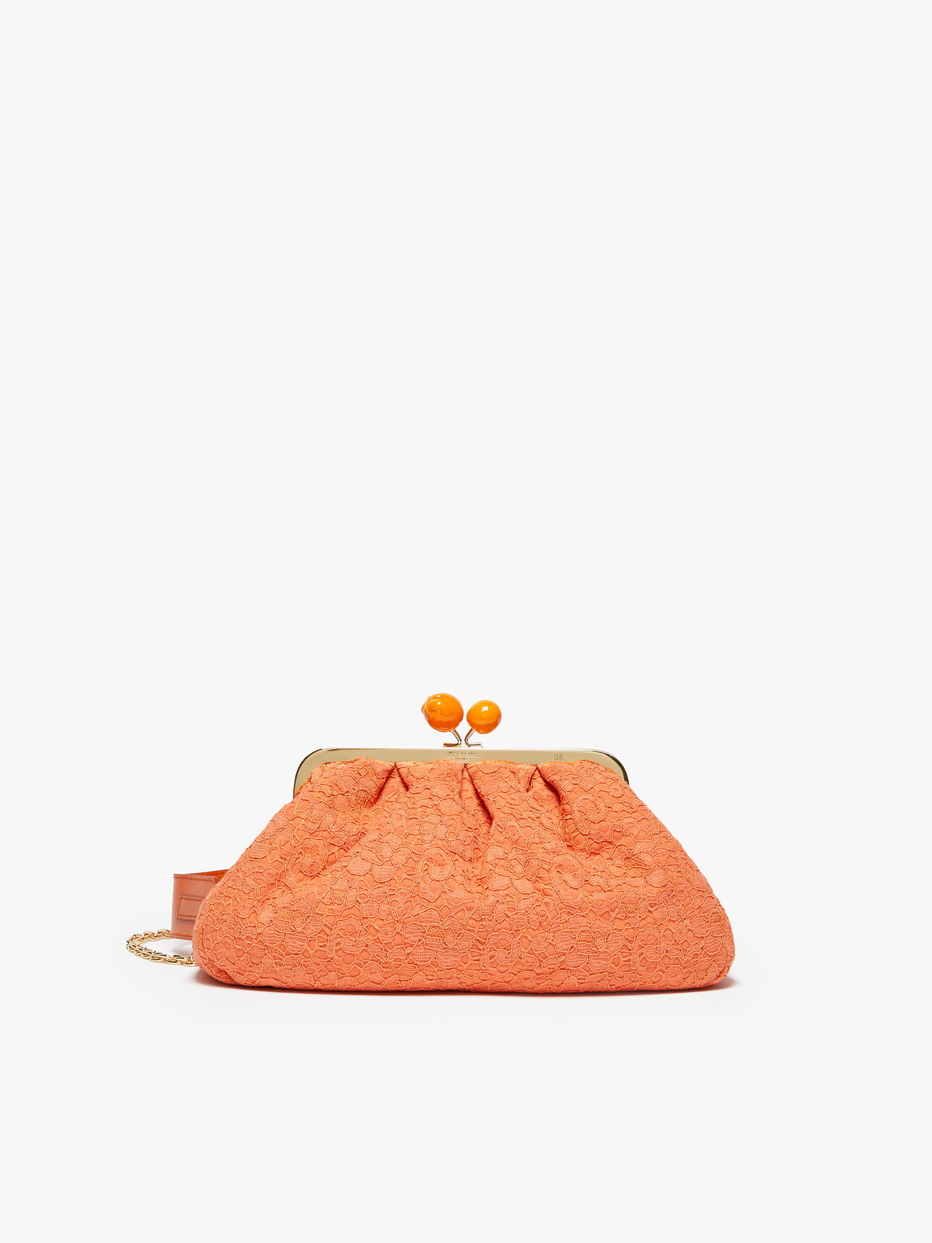 MAX MARA - Hommage à la France Pasticcino Bag in lace - TANGERINE - MAX MARA SALE