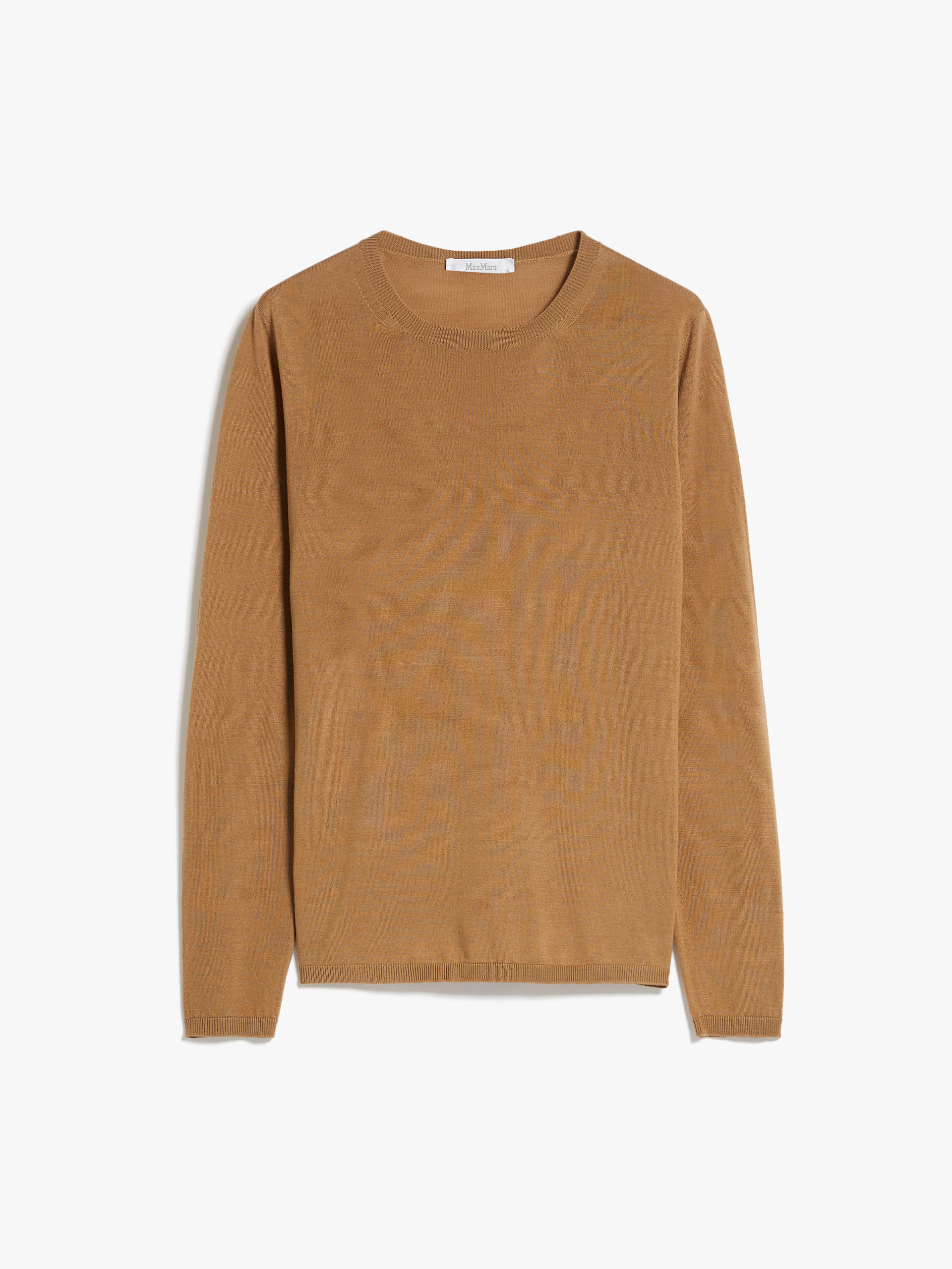 MAX MARA -  Lightweight wool jumper - CAMEL - MAX MARA SALE