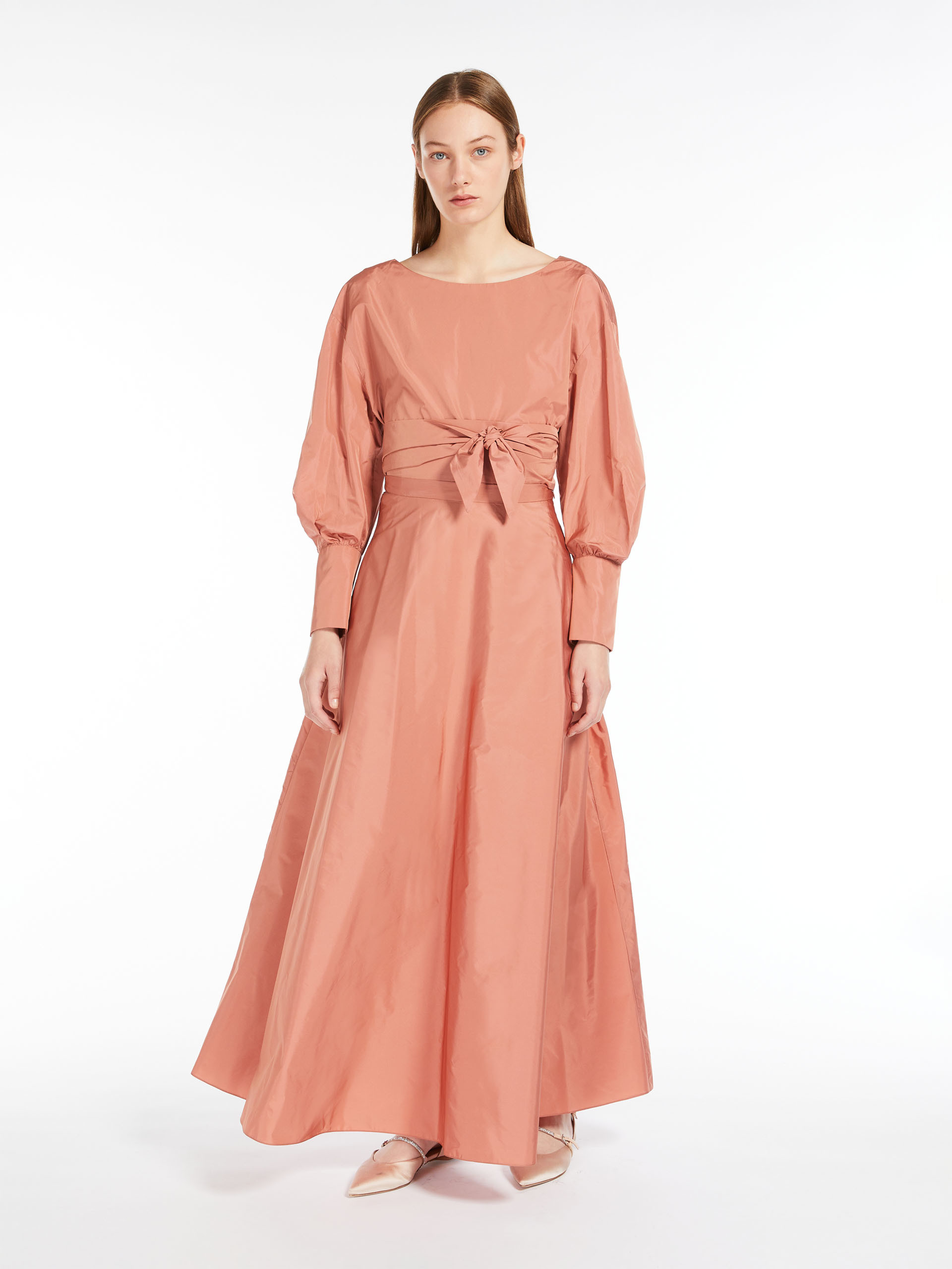 MAX MARA - Taffeta blouse - ANTIQUE ROSE - MAX MARA SALE