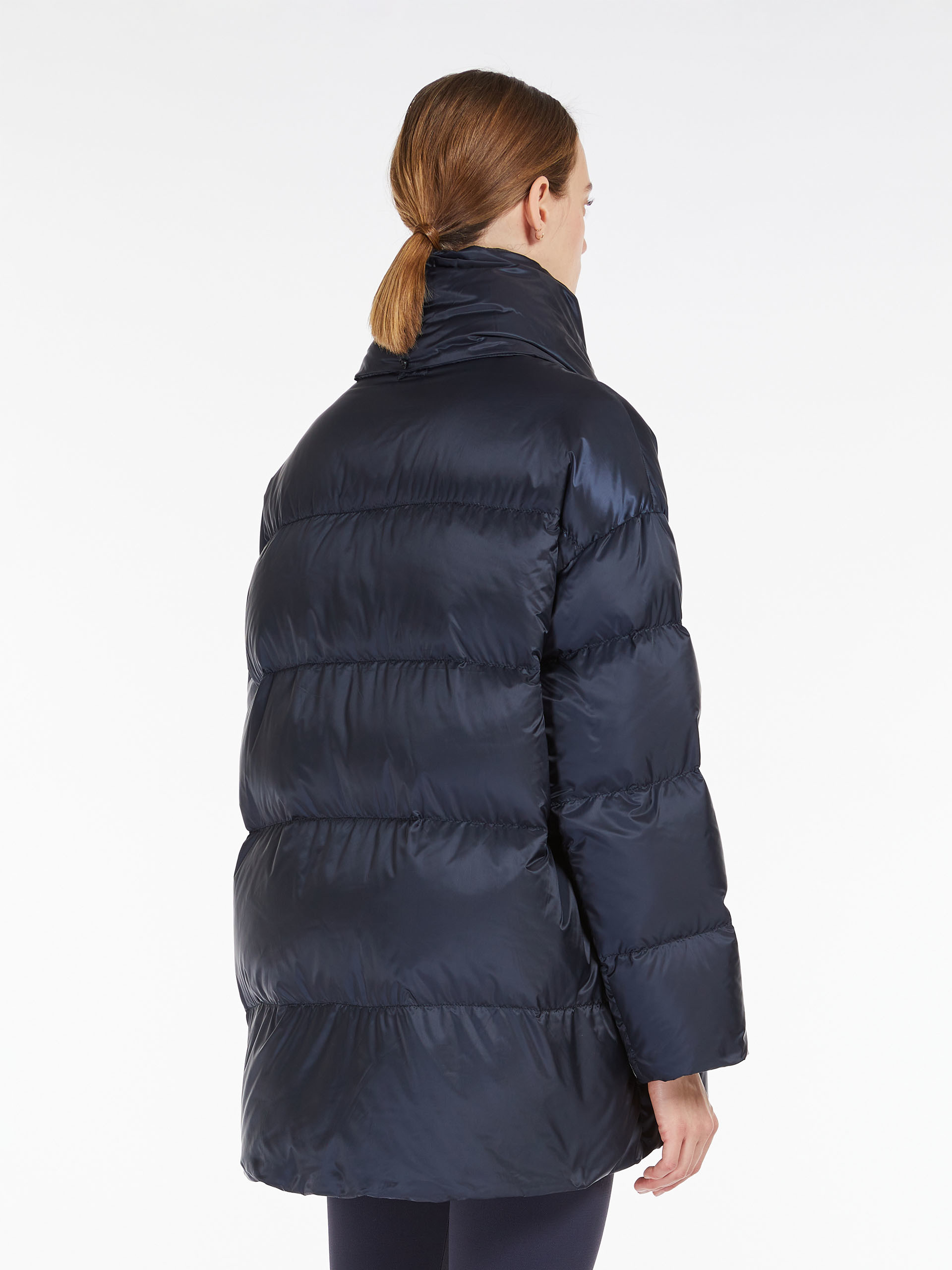 MAX MARA - Reversible water-repellent canvas down jacket - MIDNIGHTBLUE - MAX MARA SALE
