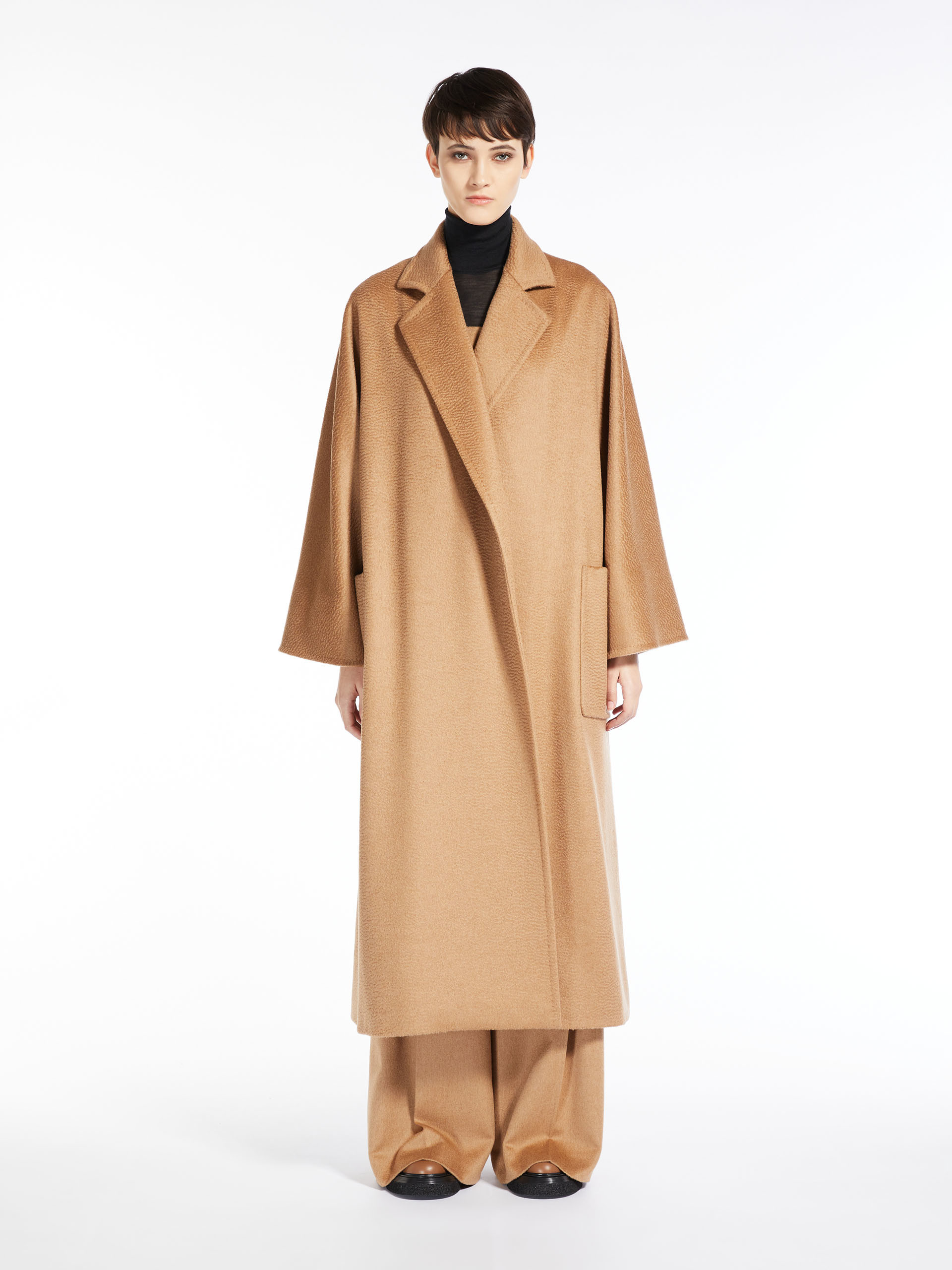 MAX MARA - Camel colour robe coat - CAMEL - MAX MARA SALE