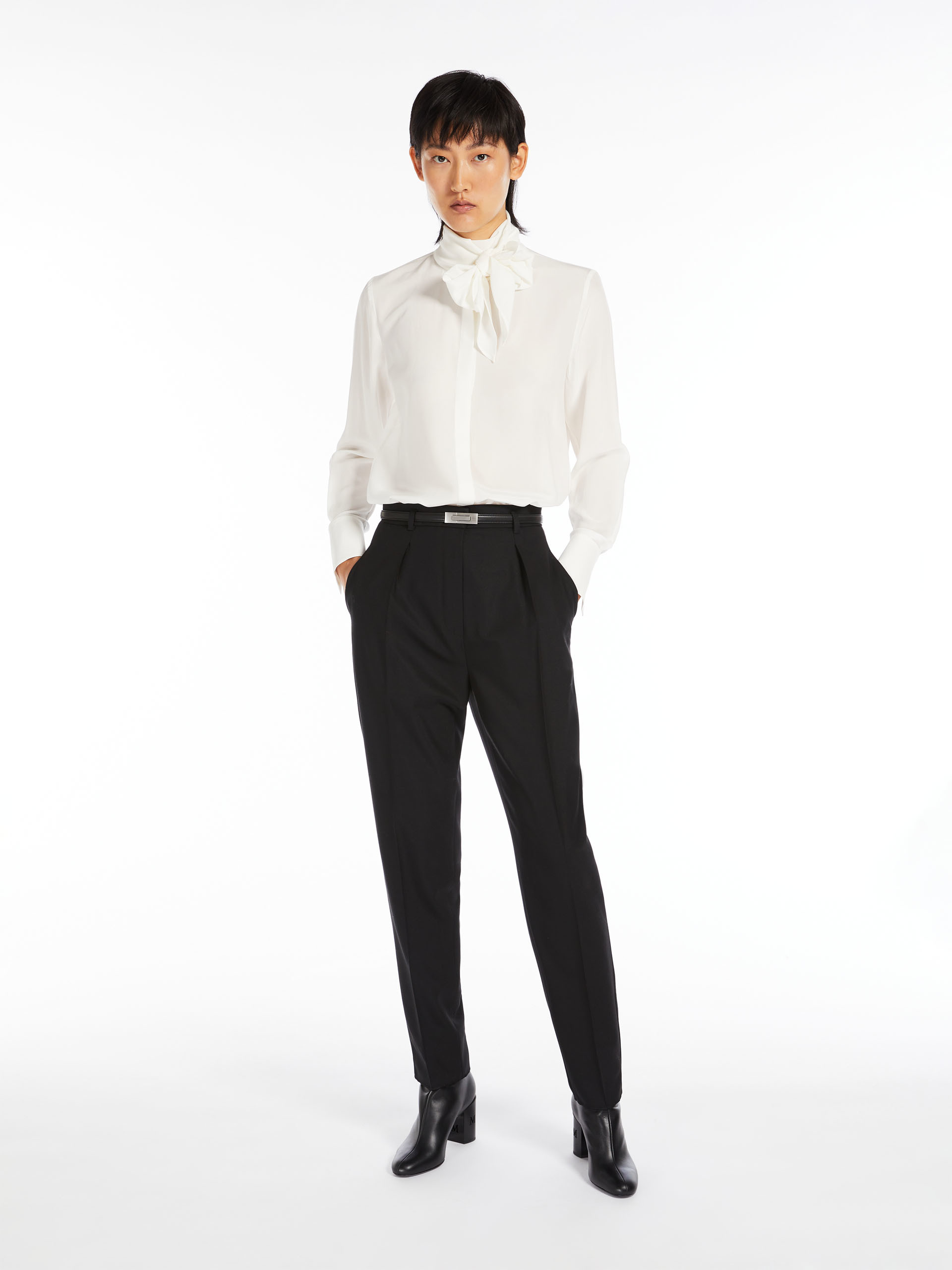 MAX MARA - Crepe de chine shirt - SILK - MAX MARA SALE