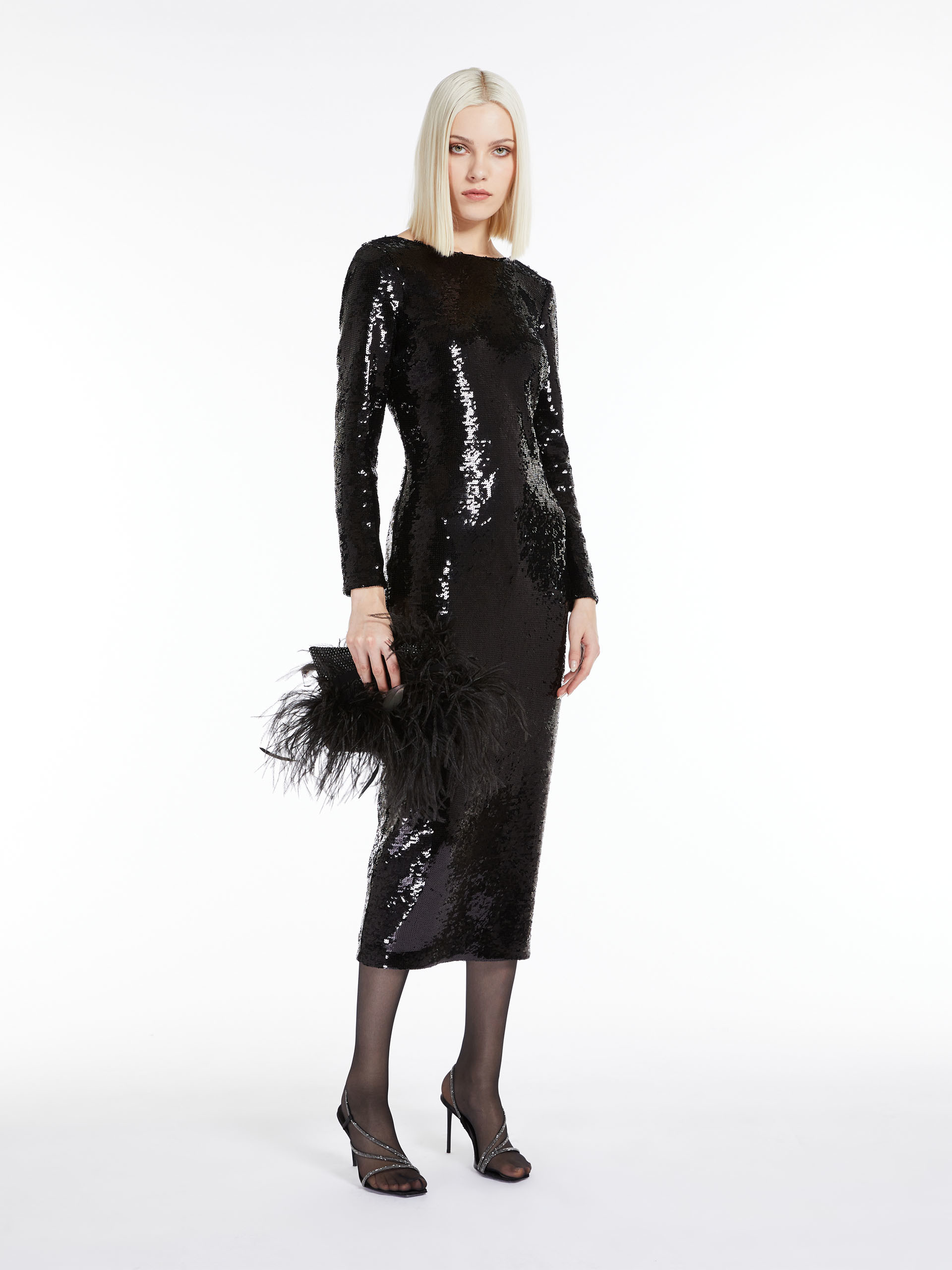 MAX MARA - Tulle princess dress - BLACK - MAX MARA SALE