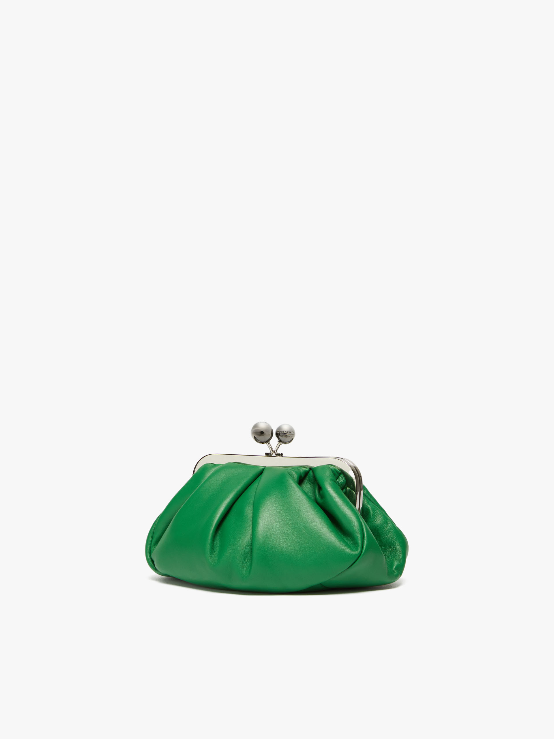 MAX MARA - Small Pasticcino Bag in nappa leather - GREEN - MAX MARA SALE