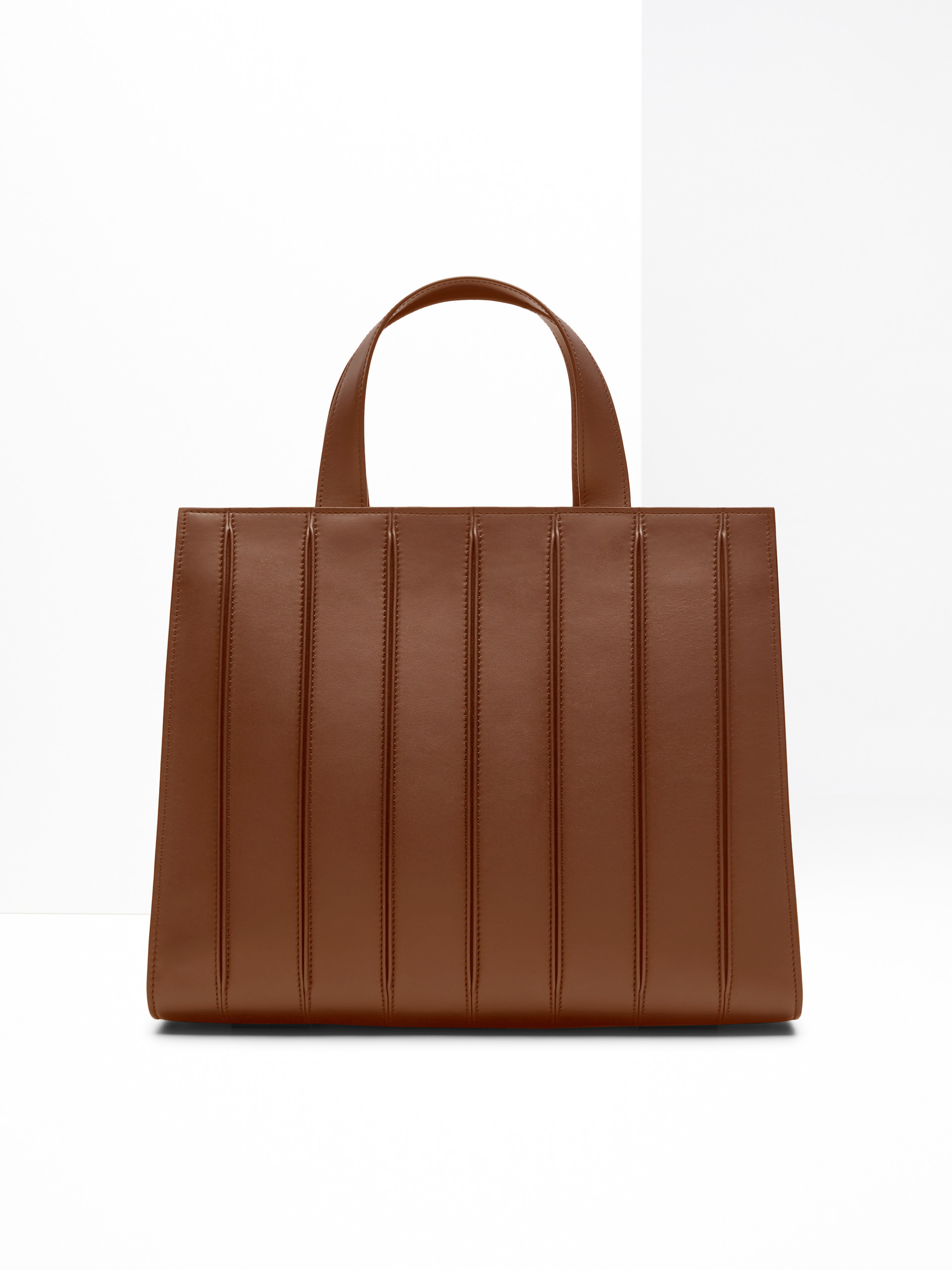 MAX MARA - Large Whitney Bag - TOBACCO - MAX MARA SALE