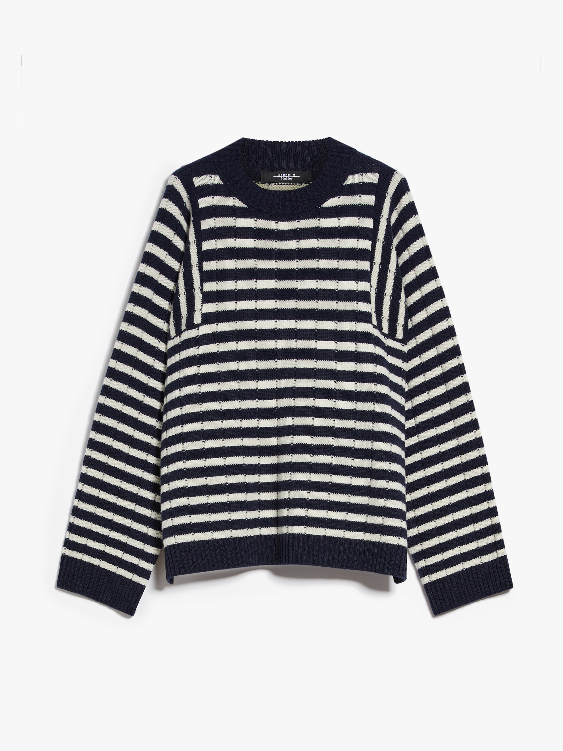 MAX MARA - Wool yarn sweater - NAVY - MAX MARA SALE
