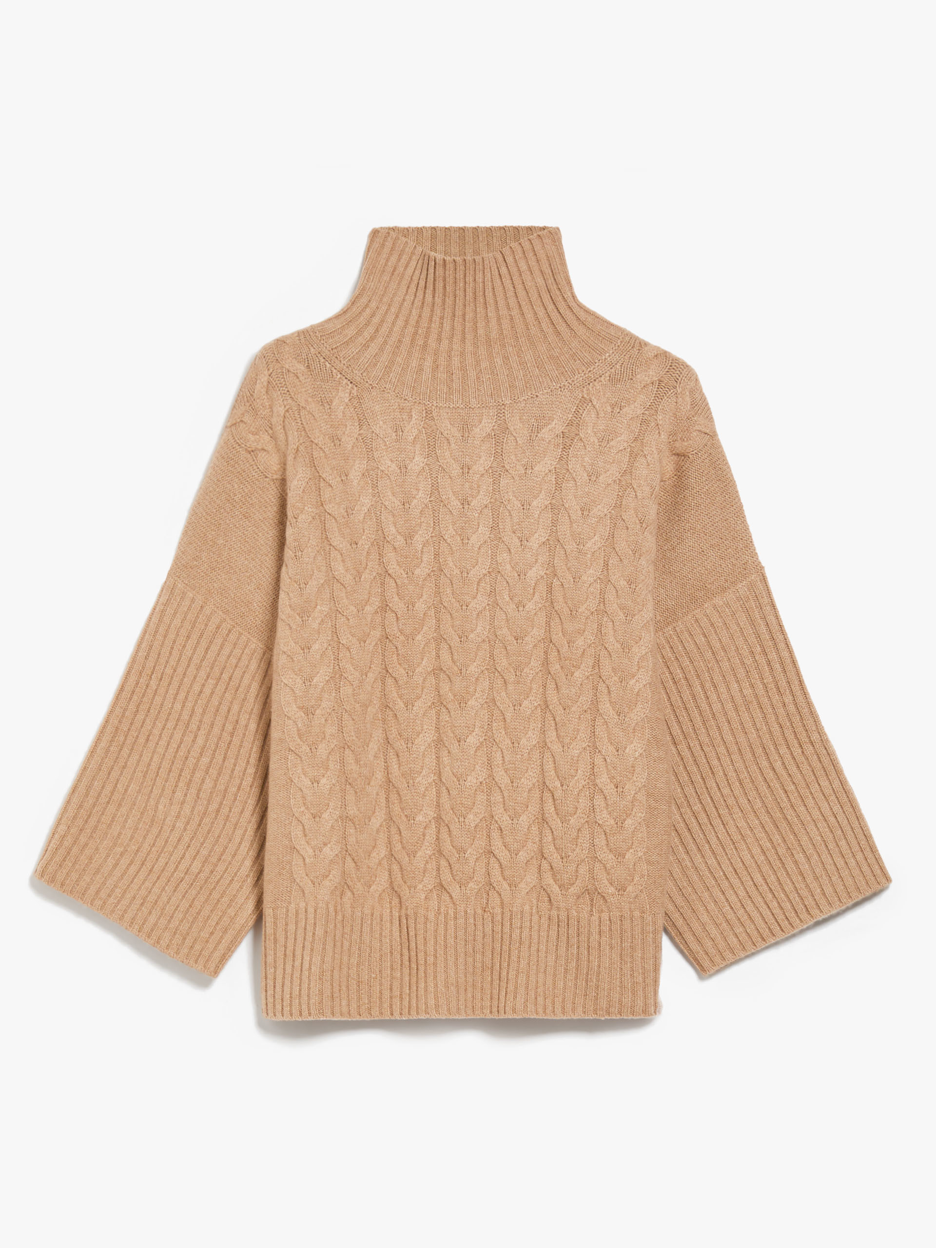 MAX MARA - Wool yarn sweater - CAMEL - MAX MARA SALE