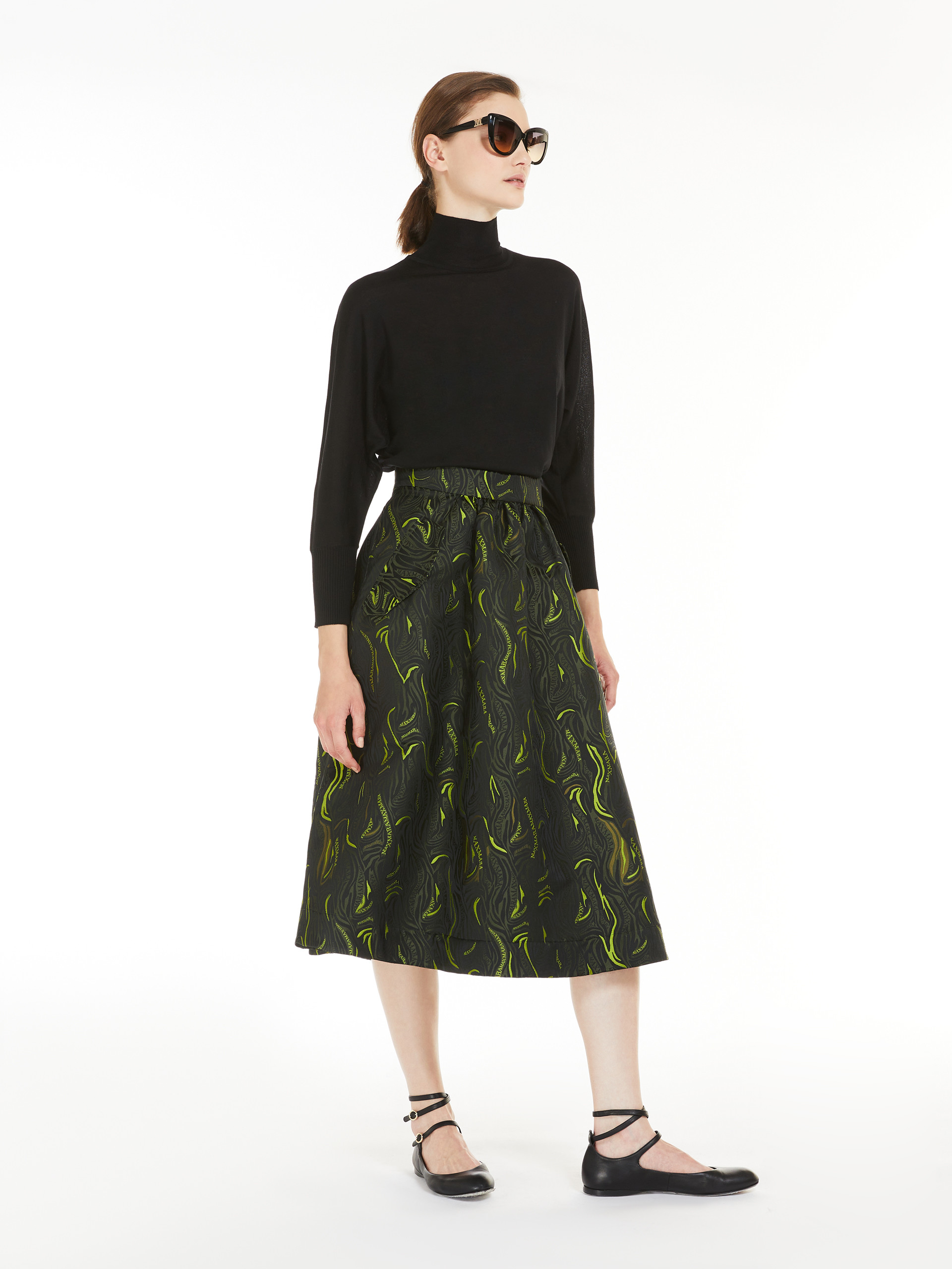 MAX MARA - Lightweight wool turtleneck - BLACK - MAX MARA SALE