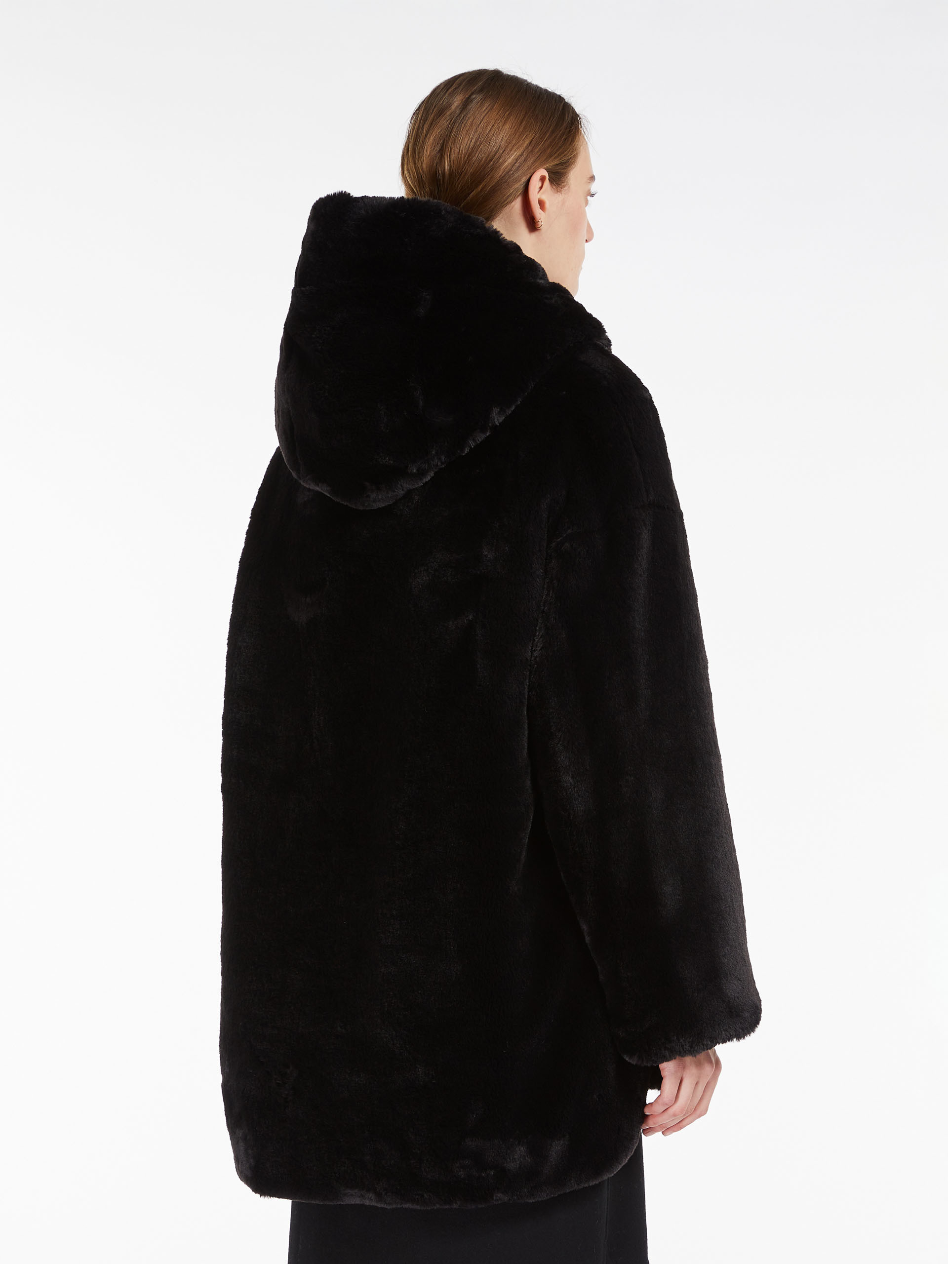 MAX MARA - Reversible water-repellent canvas down jacket - BLACK - MAX MARA SALE