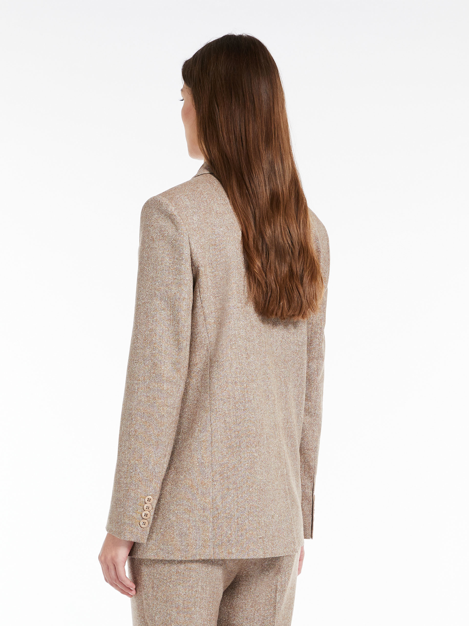 MAX MARA - Double-breasted wool blazer - CAMEL - MAX MARA SALE