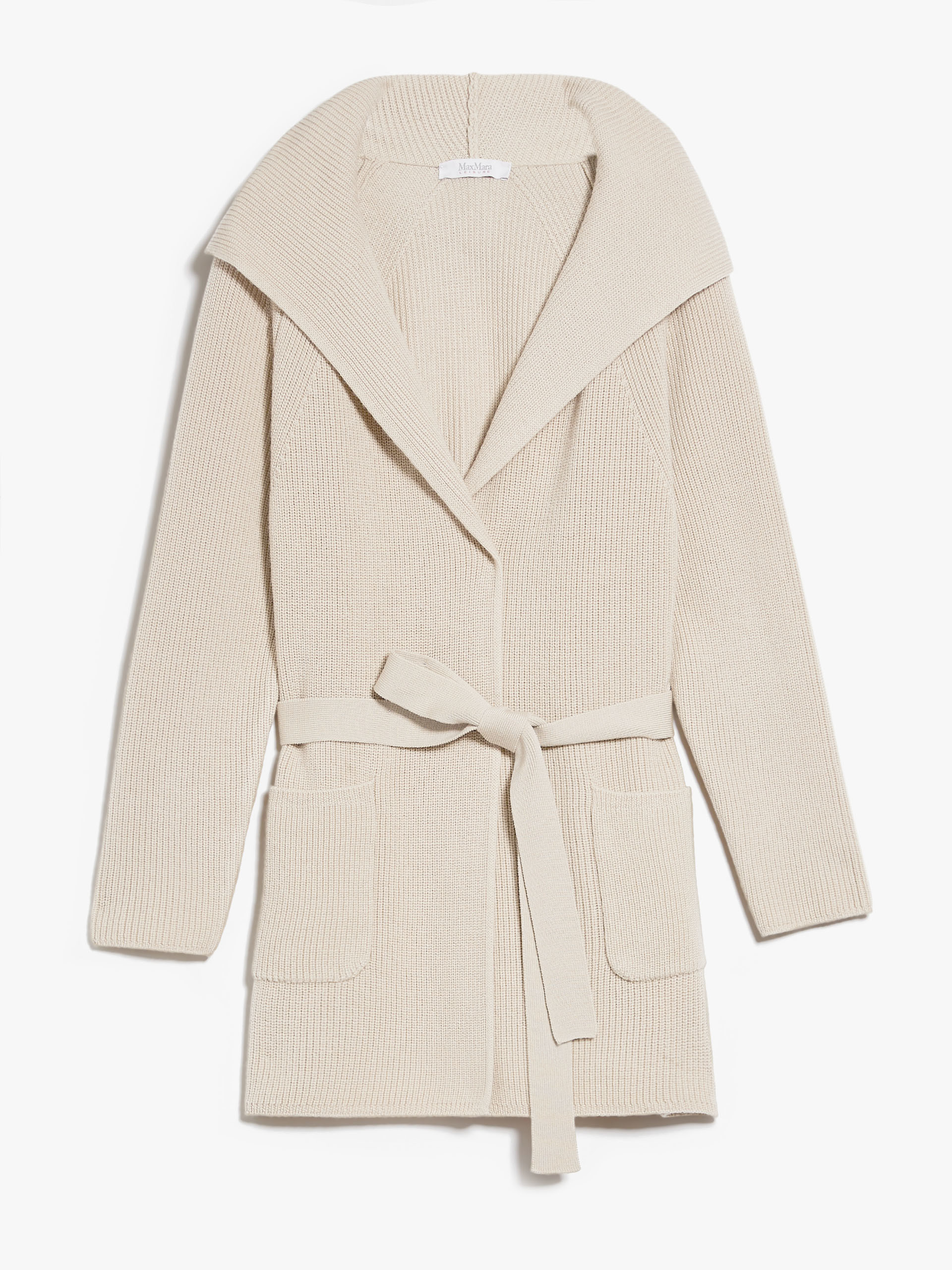 MAX MARA - Wool yarn coat - ALBINO - MAX MARA SALE