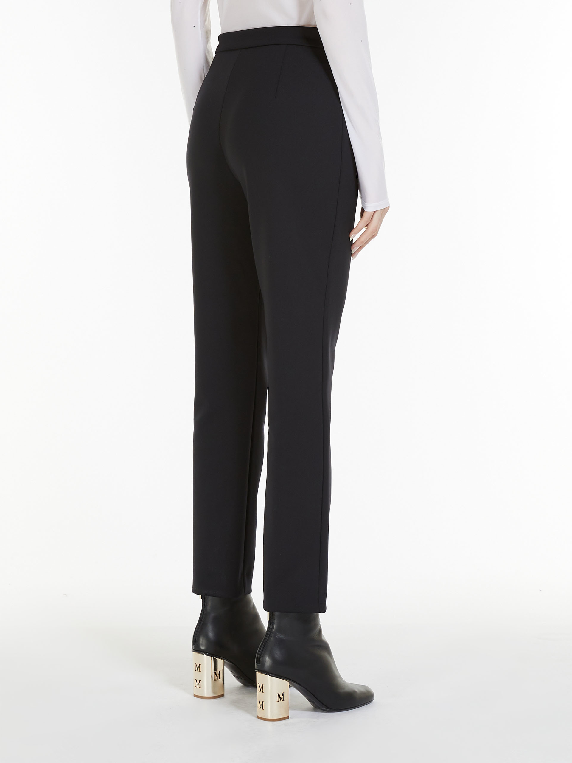 MAX MARA - Scuba jersey trousers - MAX MARA SALE