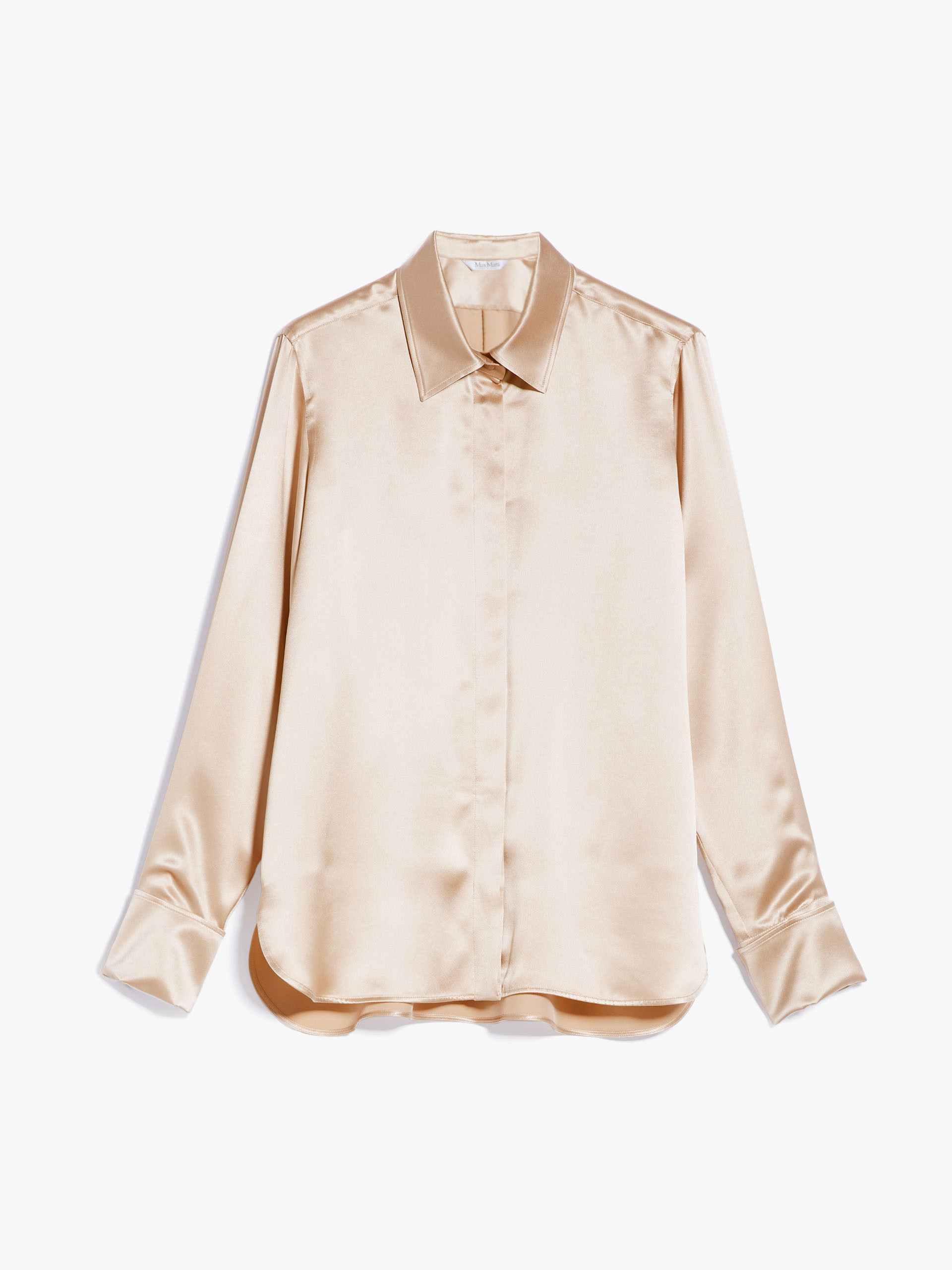 MAX MARA - Soft silk shirt - PINK - MAX MARA SALE