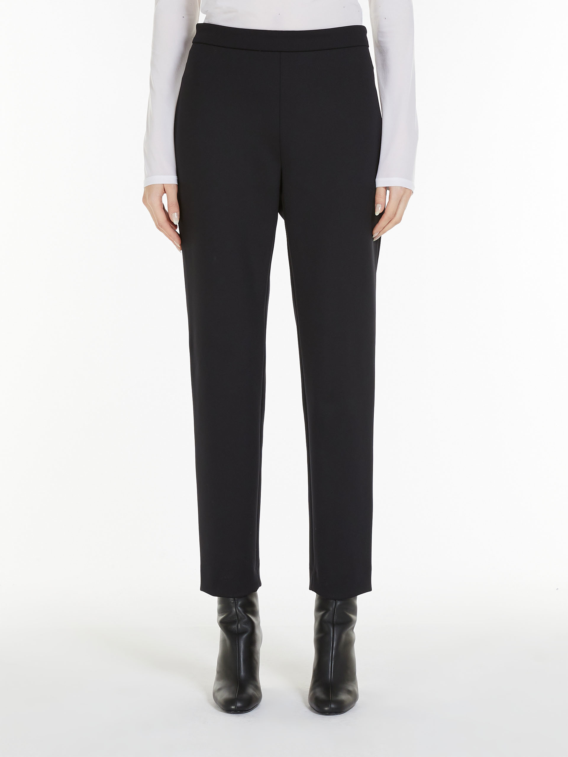 MAX MARA - Scuba jersey trousers - MAX MARA SALE