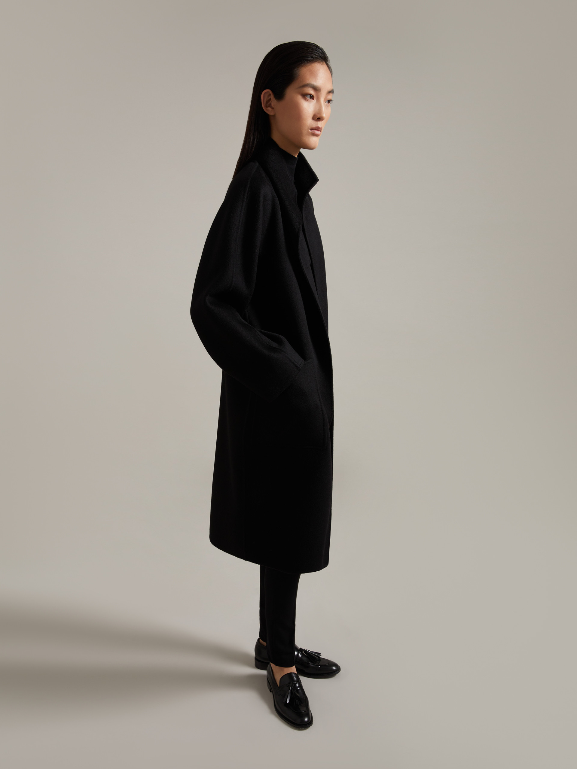 MAX MARA - Cashmere cardigan coat - BLACK - MAX MARA SALE