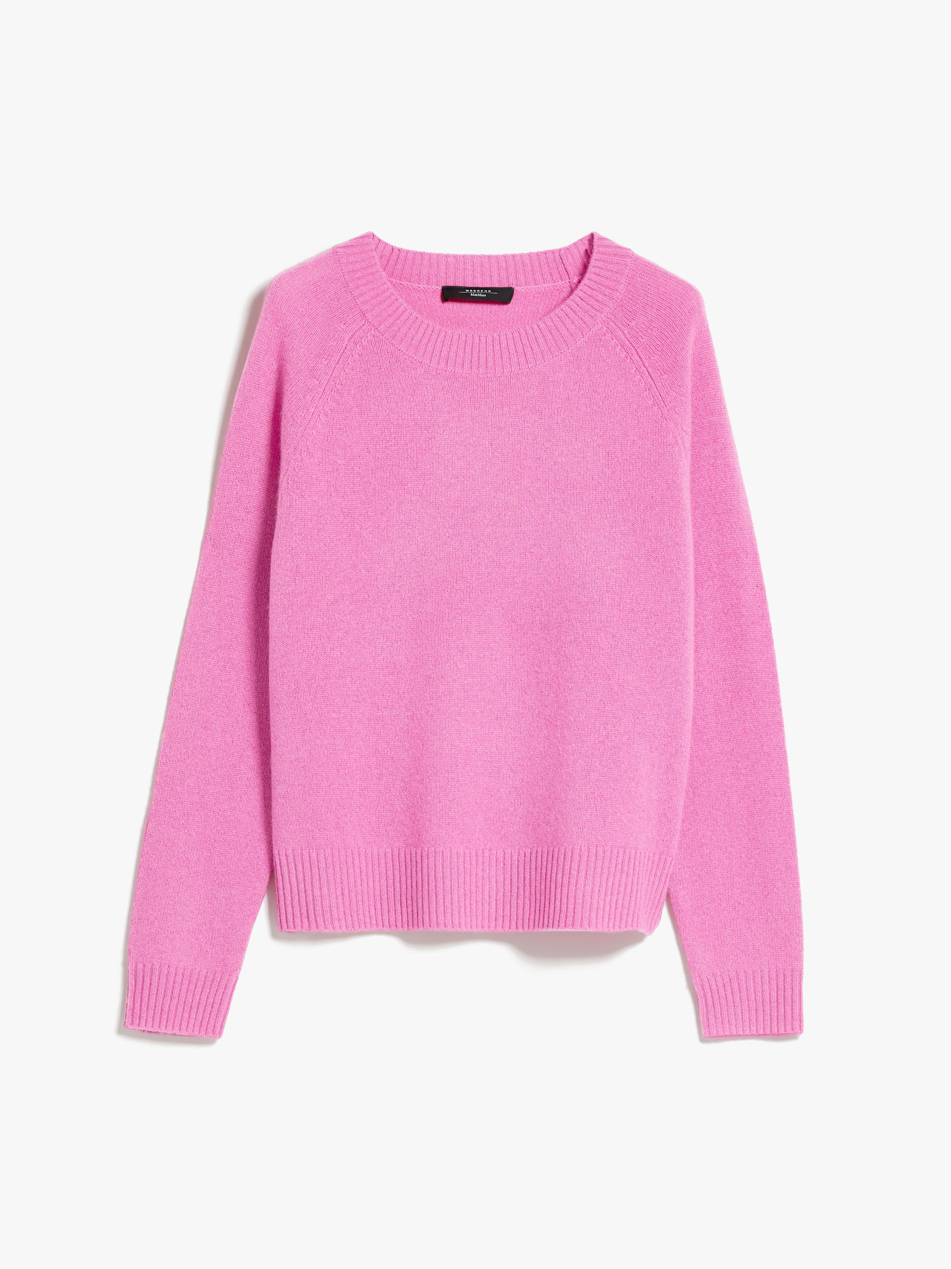 MAX MARA - Striped cashmere knit - FUCHSIA - MAX MARA SALE