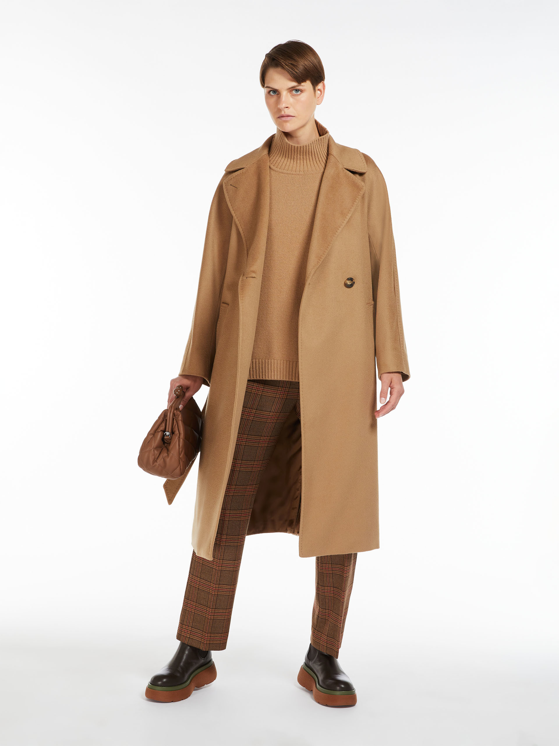 MAX MARA - Wool yarn sweater - CAMEL - MAX MARA SALE