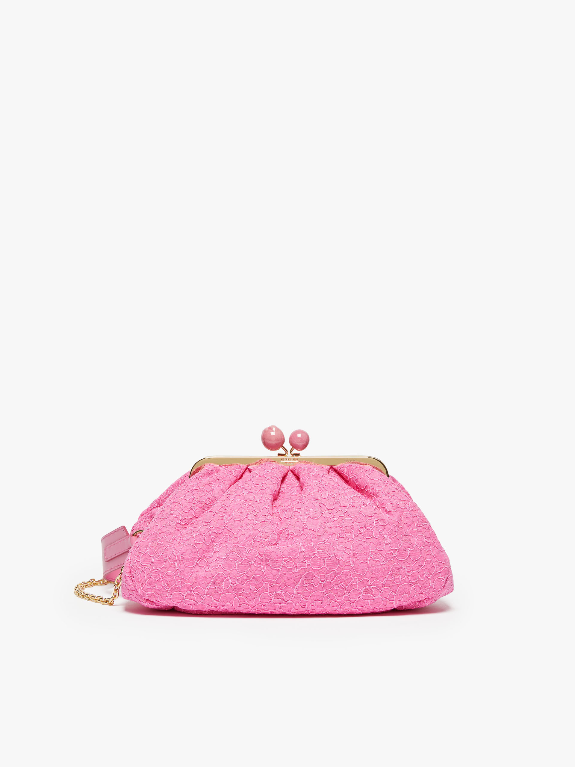 MAX MARA - Hommage à la France Pasticcino Bag in lace - FUCHSIA - MAX MARA SALE
