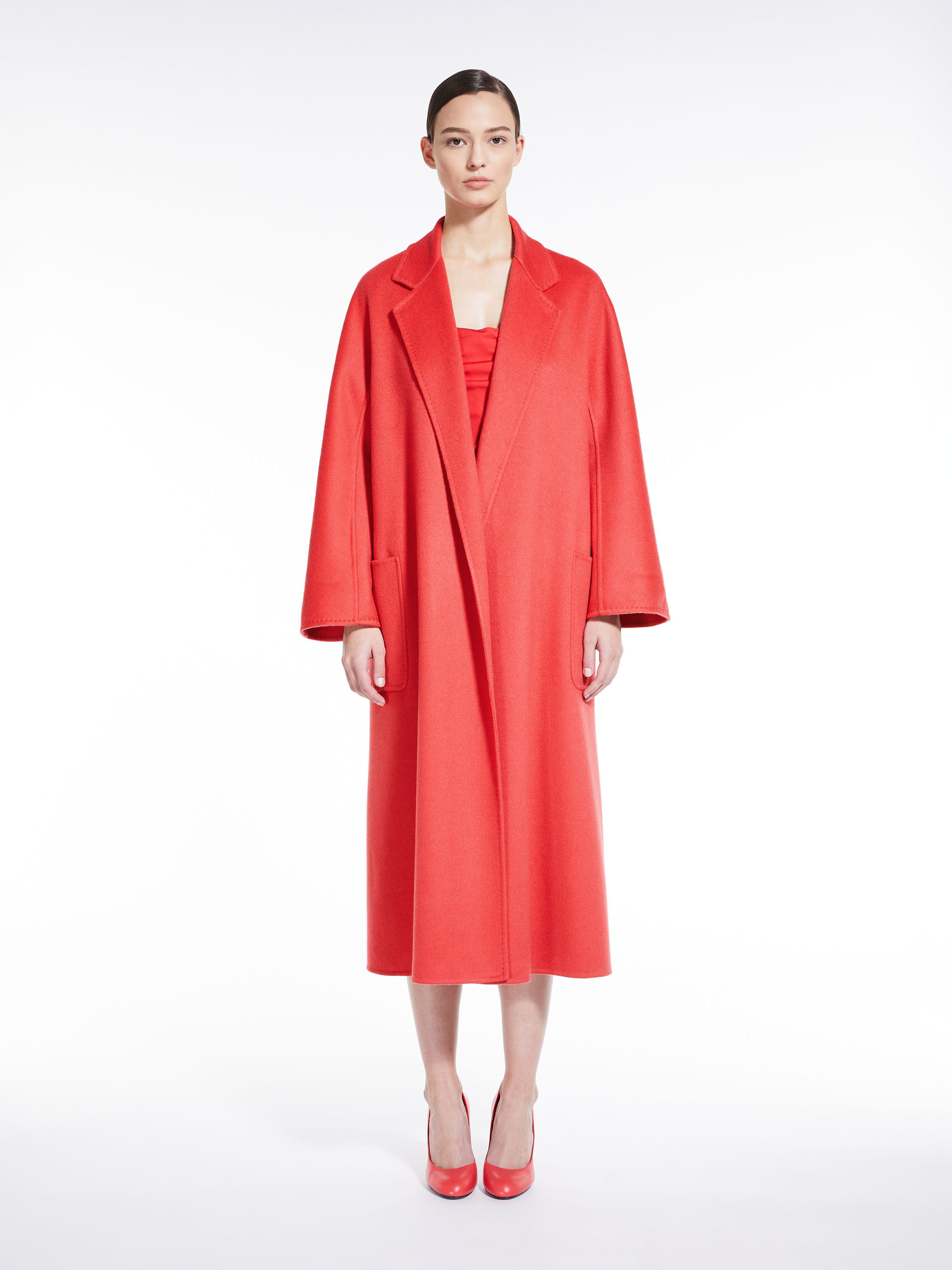 MAX MARA - Ludmilla Icon Coat - RED - MAX MARA SALE