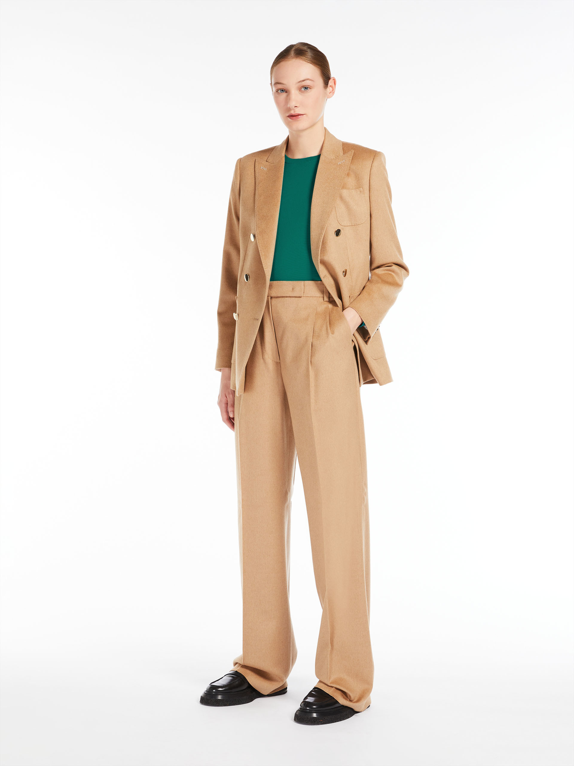 MAX MARA -  Lightweight wool jumper - WATER - MAX MARA SALE