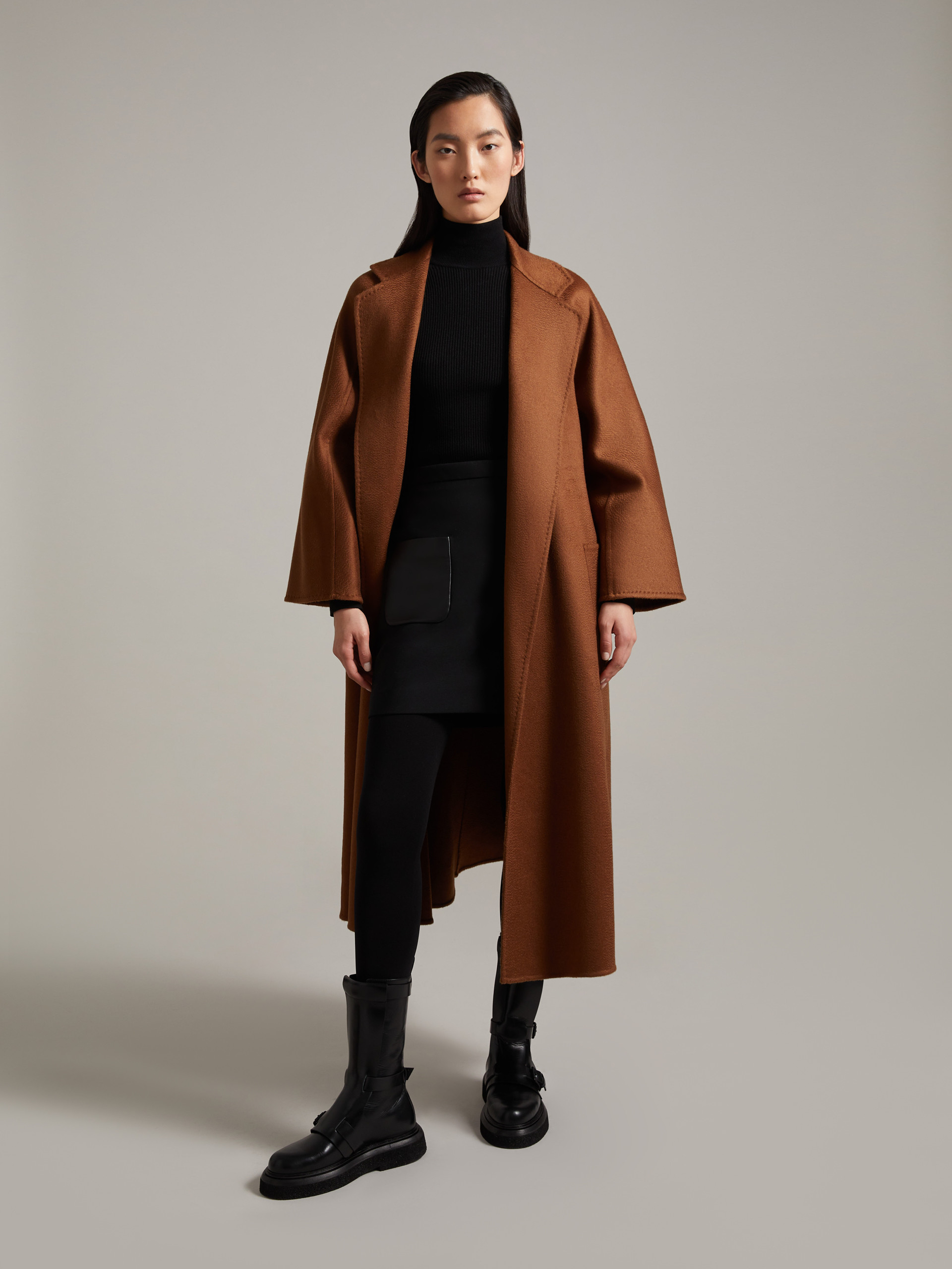 MAX MARA - Ludmilla Icon Coat - TOBACCO - MAX MARA SALE