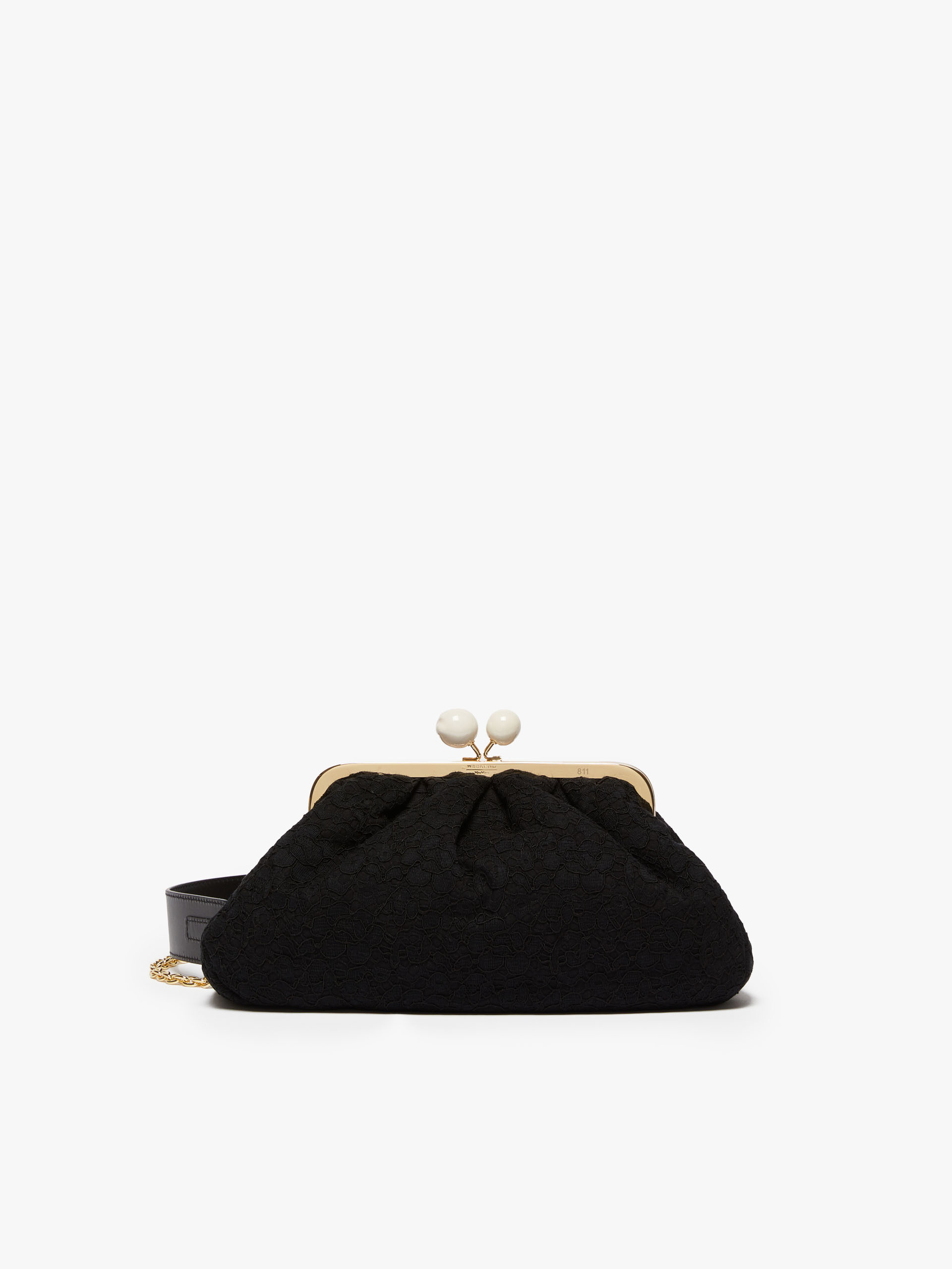 MAX MARA - Hommage à la France Pasticcino Bag in lace - BLACK - MAX MARA SALE