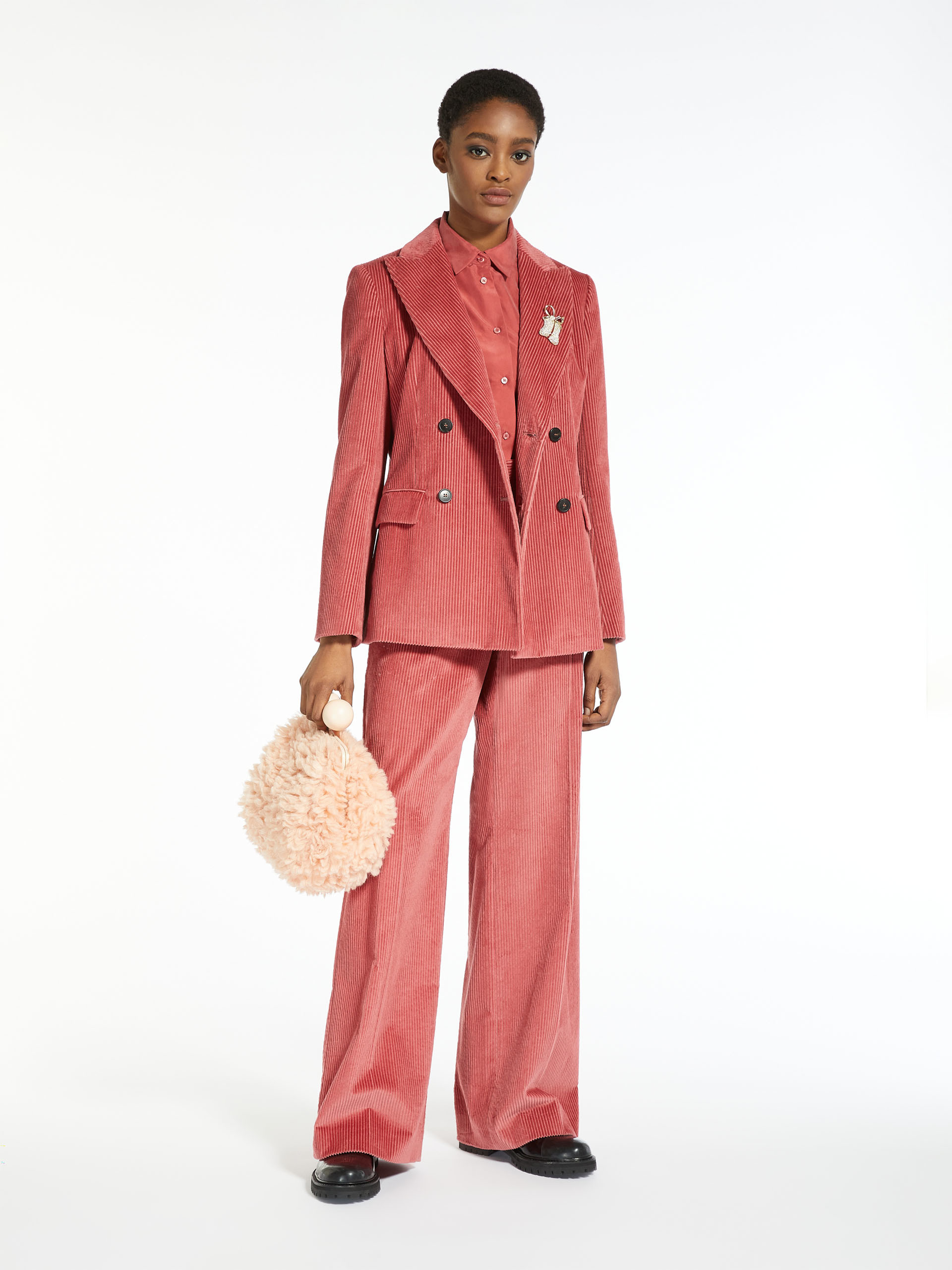 MAX MARA -Silk shirt -BRICK RED - MAX MARA SALE