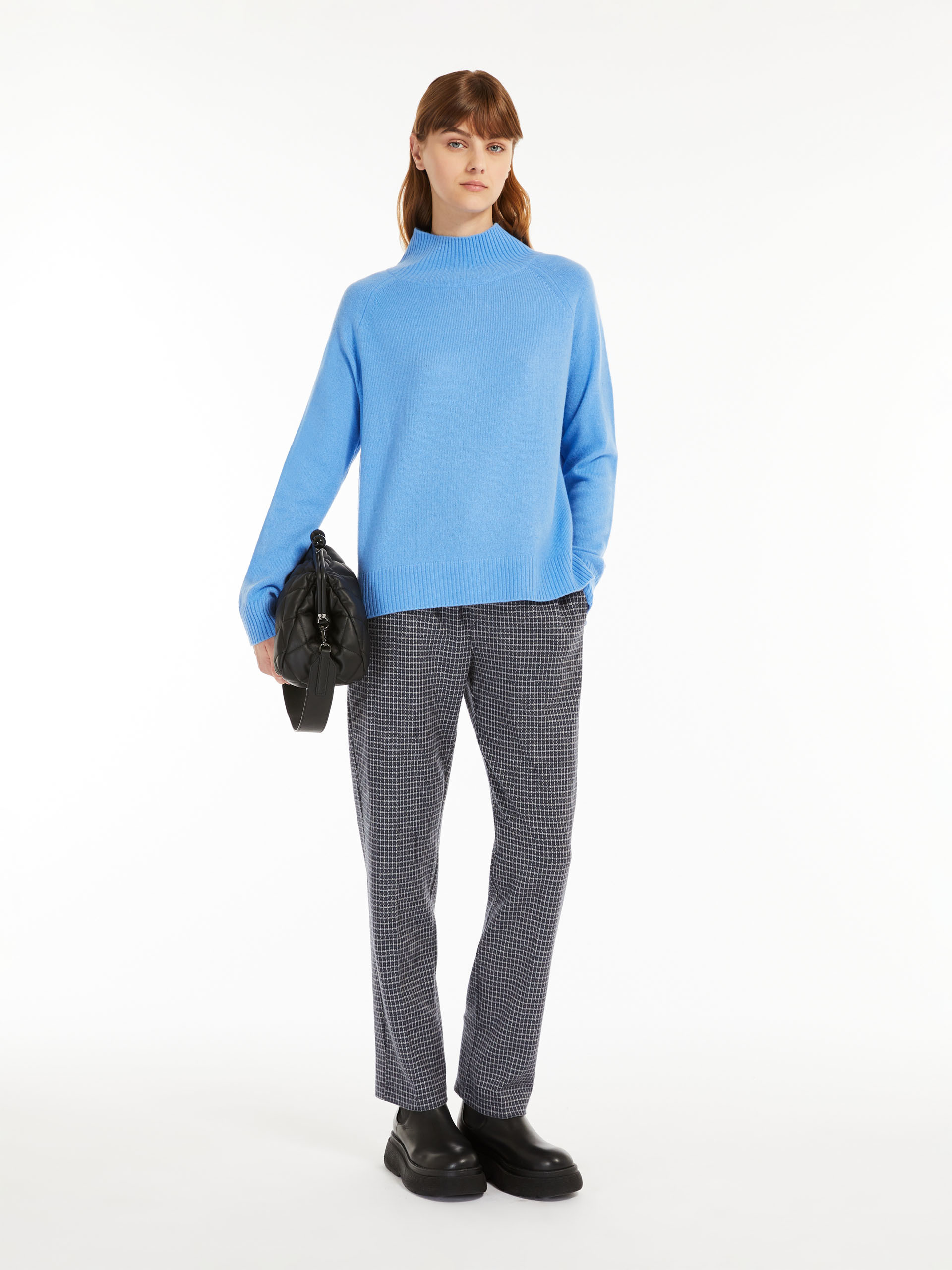 MAX MARA - Cashmere sweater - LIGHT BLUE - MAX MARA SALE