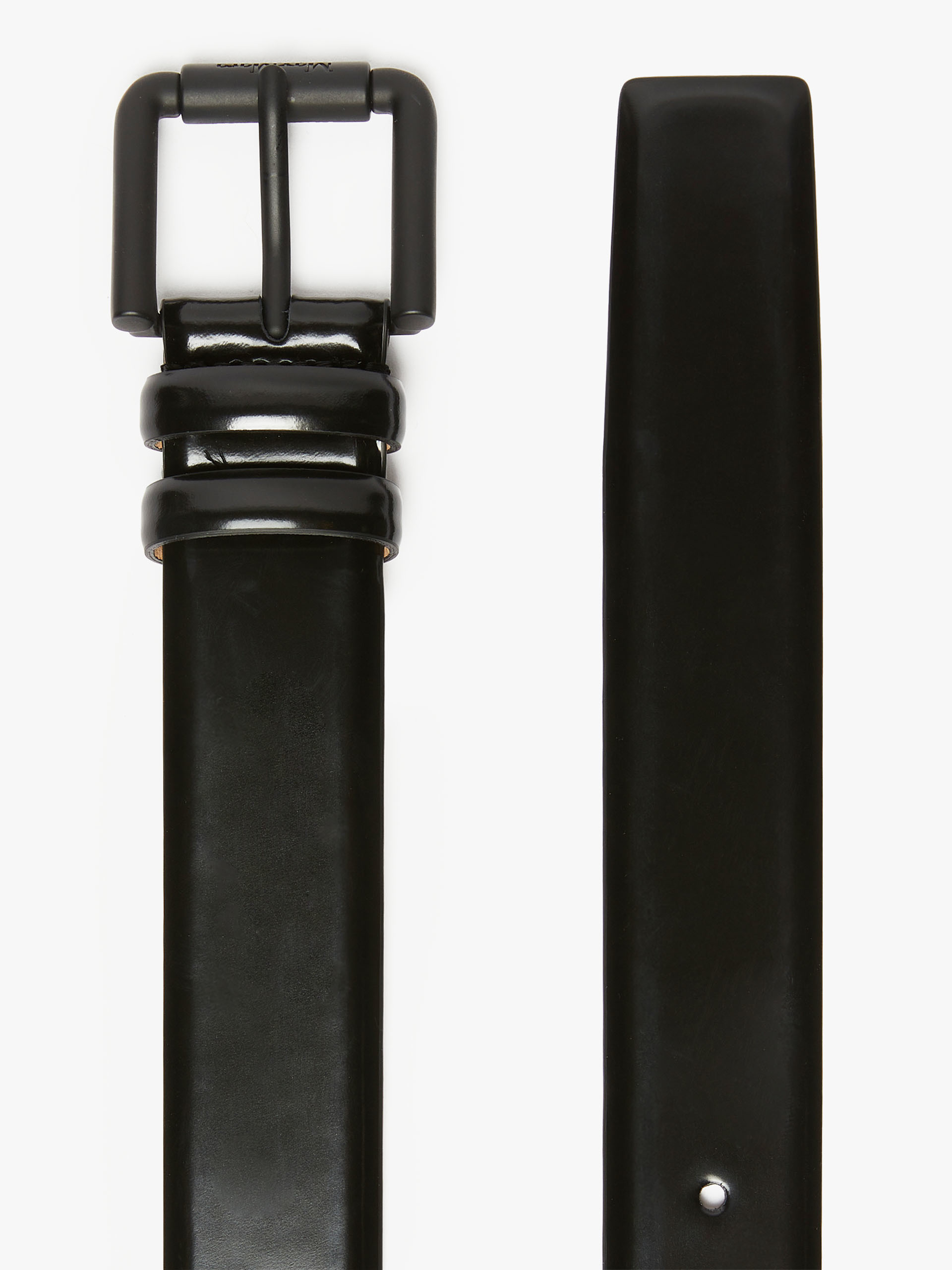 MAX MARA - Leather belt - BLACK - MAX MARA SALE