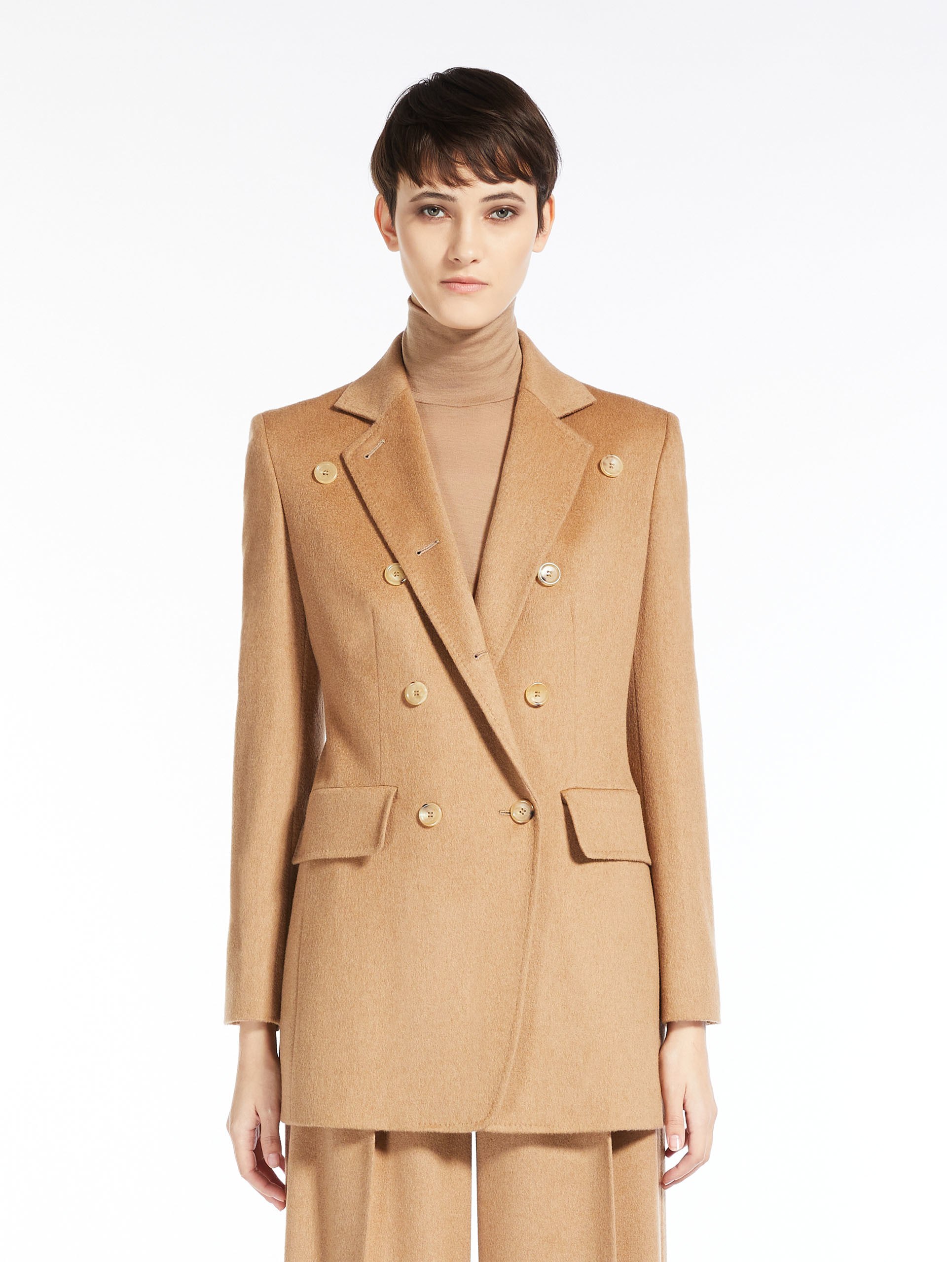 MAX MARA - Camel colour blazer - CAMEL - MAX MARA SALE