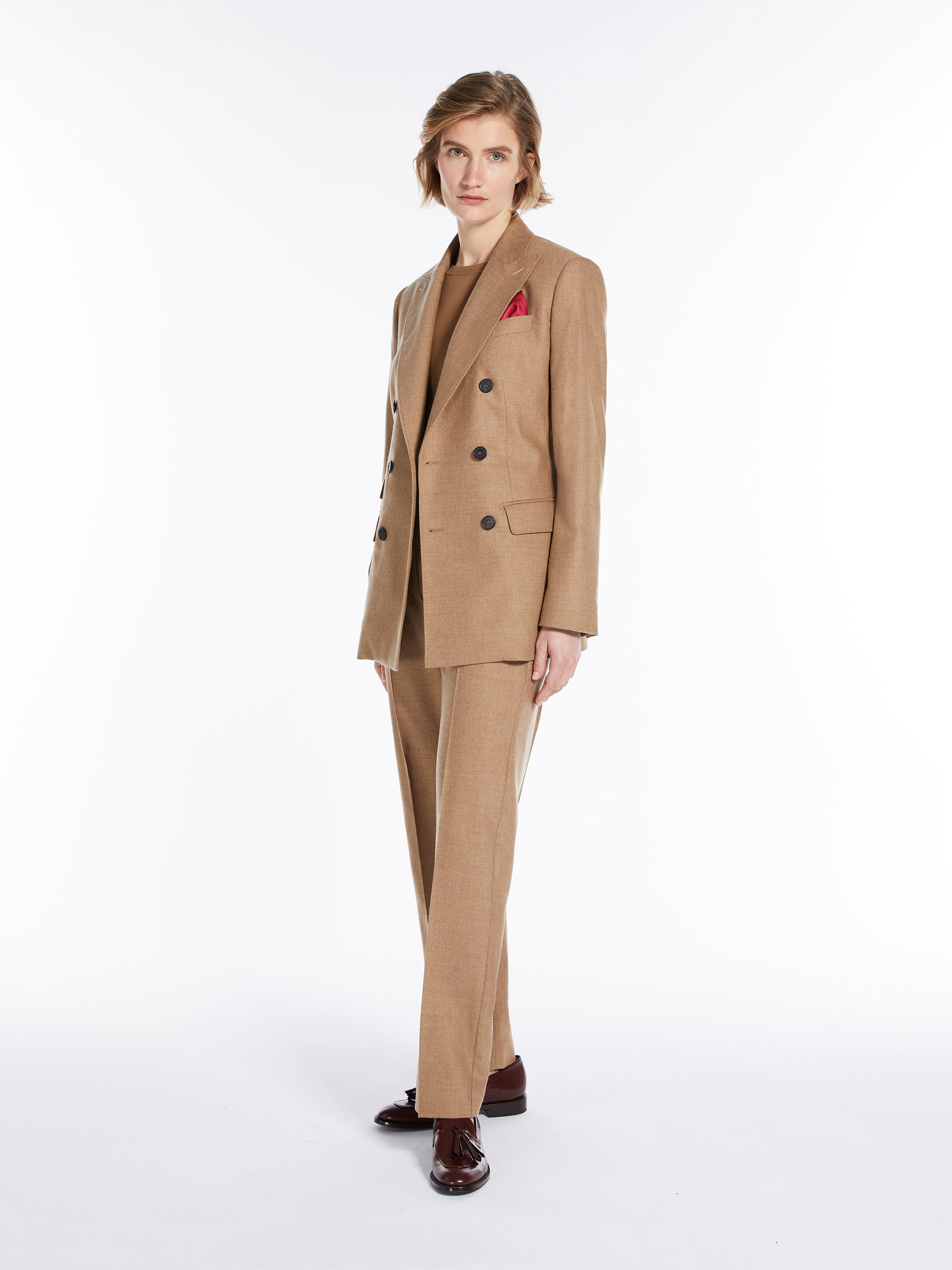 MAX MARA -  Lightweight wool jumper - CAMEL - MAX MARA SALE