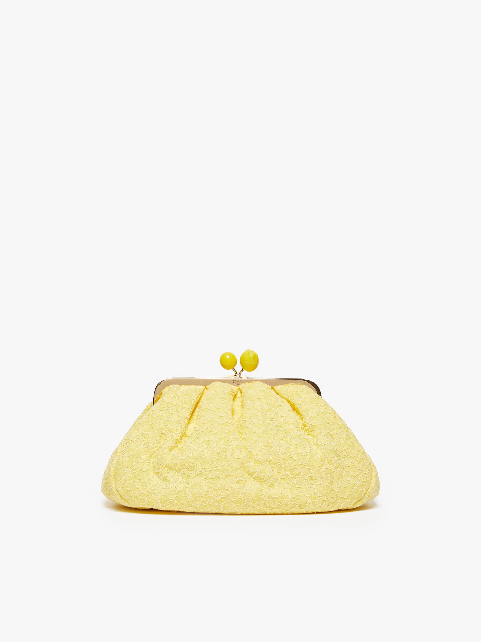 MAX MARA - Hommage à la France Pasticcino Bag in lace - BRIGHT YELLOW - MAX MARA SALE