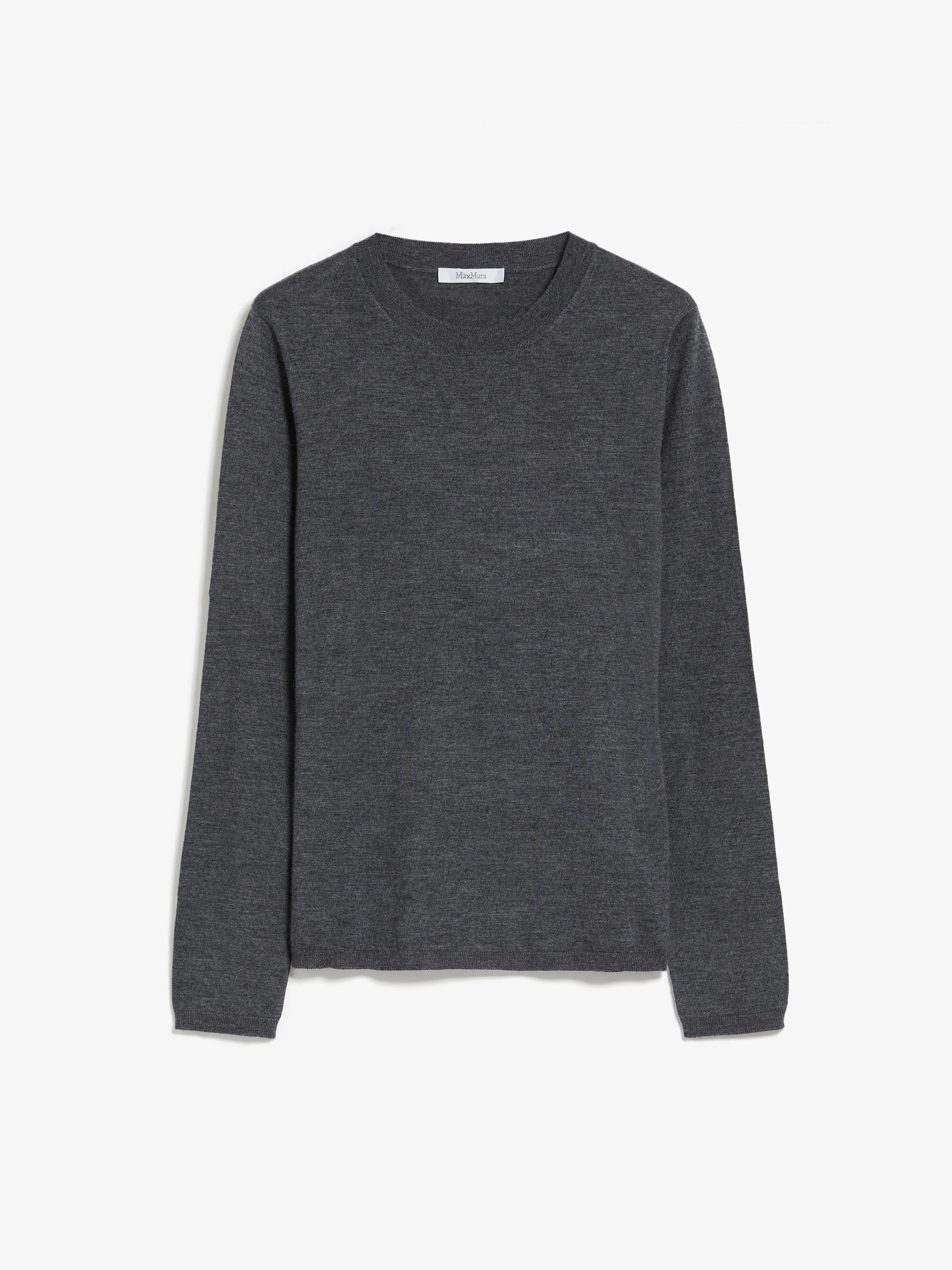 MAX MARA - Lightweight cashmere jumper - DARK GREY - MAX MARA SALE