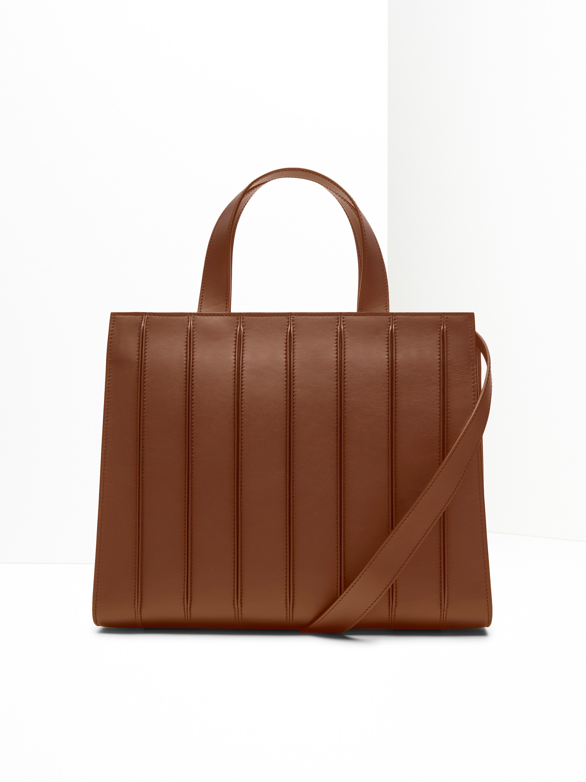 MAX MARA - Large Whitney Bag - TOBACCO - MAX MARA SALE