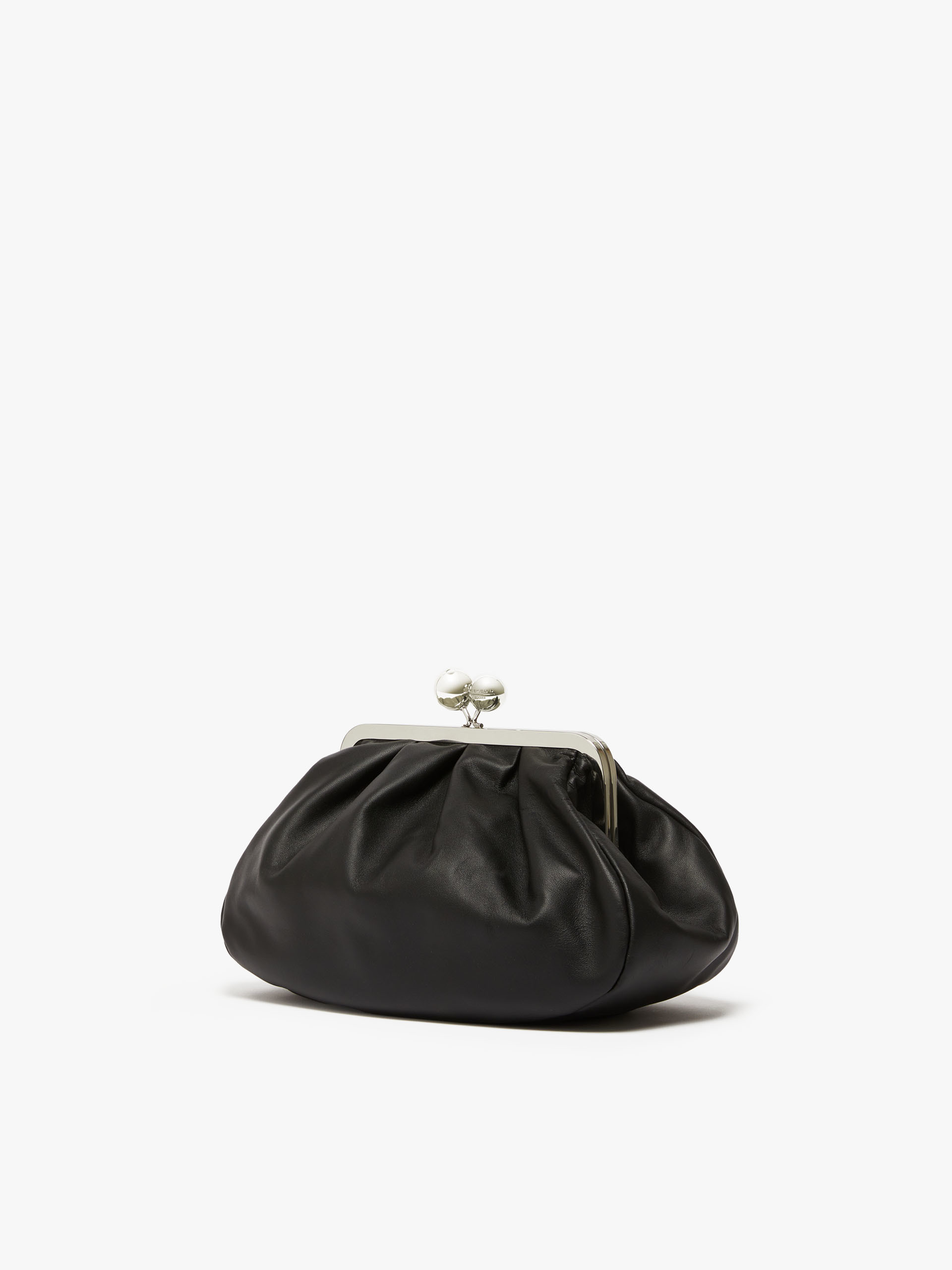 MAX MARA - Medium Pasticcino Bag in nappa leather - BLACK - MAX MARA SALE